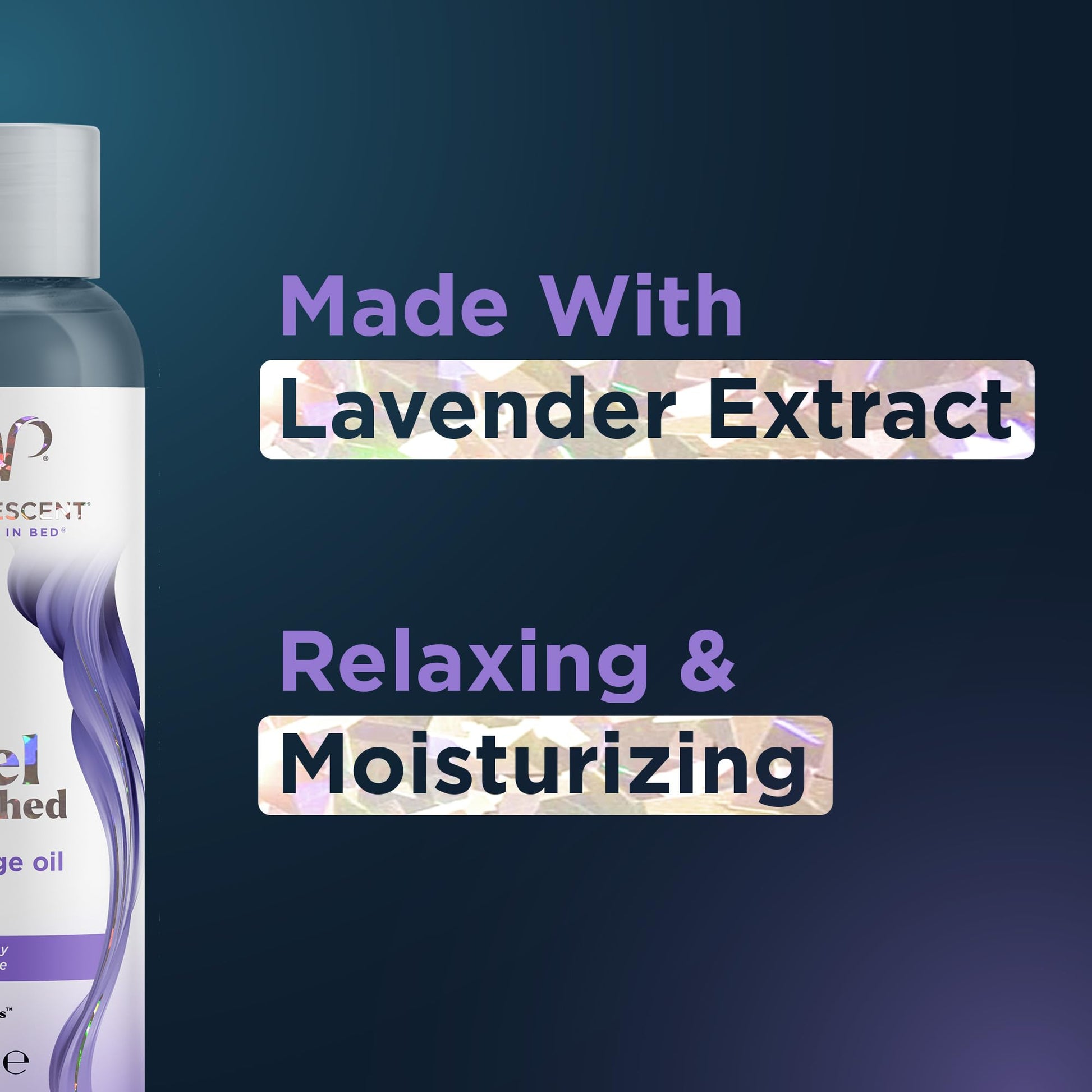 Promescent Lavender Massage Oil for Massage Therapy, Massage Oils for Date Night, Premium Lavender Body Oil for Men & Women to Relieve Stress & Sore Muscles, Essential Oils for Skin (4 oz) - OzHealthStandard