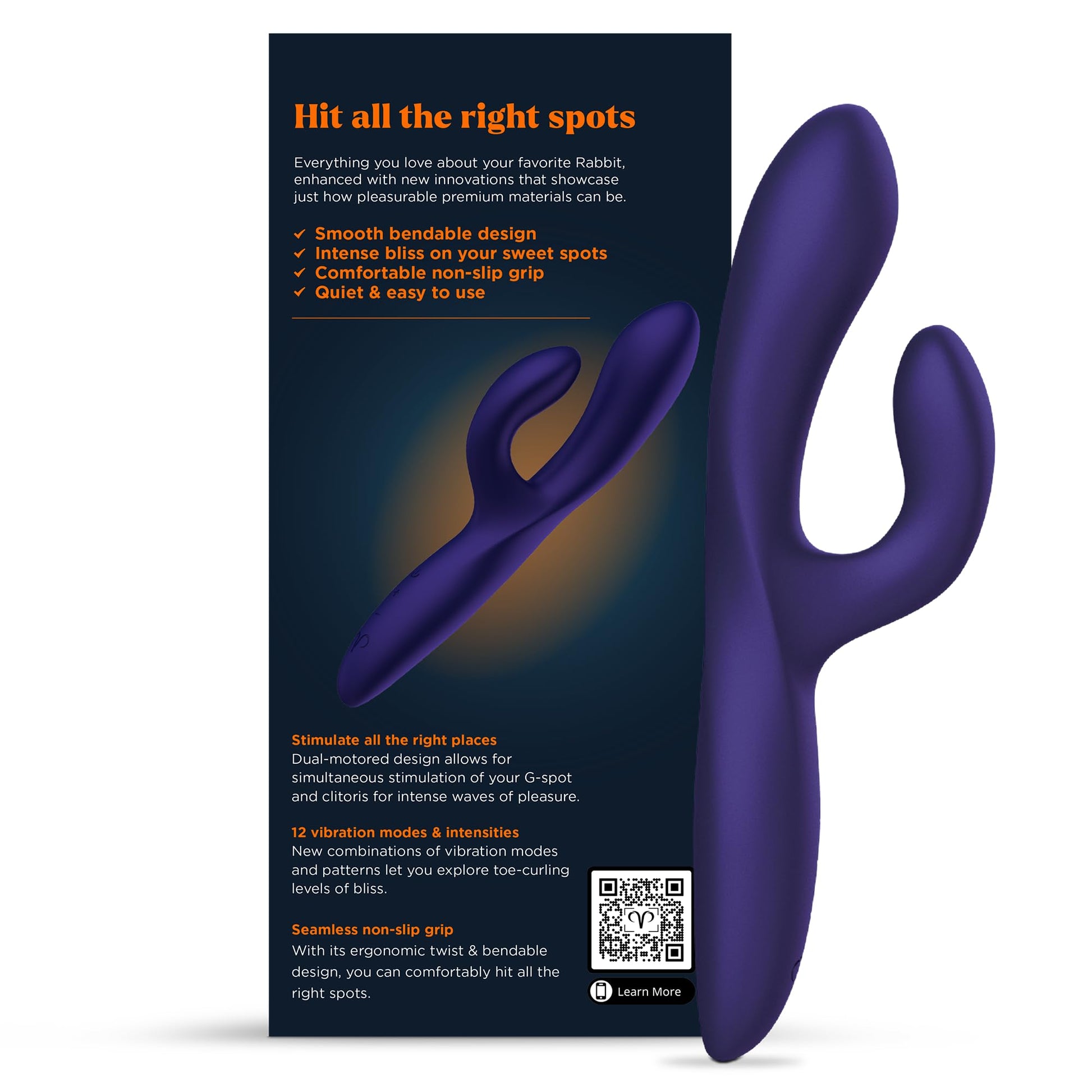 Promescent Rabbit Vibrator, Thrusting Dildo Womens Adult Sex Toys 12 Stimulation Settings, Women Sex Toys, Clitoral Stimulator for Women, The Ultimate G Spot Vibrator, Unmatched Waterproof Sex Toy - OzHealthStandard