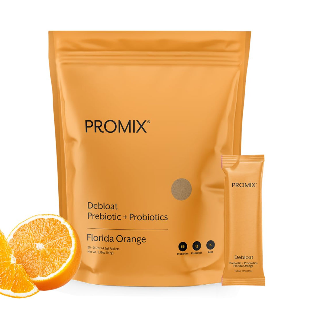 ProMix Nutrition Debloat Prebiotics and Probiotics with Baobab - Rich in Vitamin C, Bloating Relief, Immune Support - OzHealthStandard