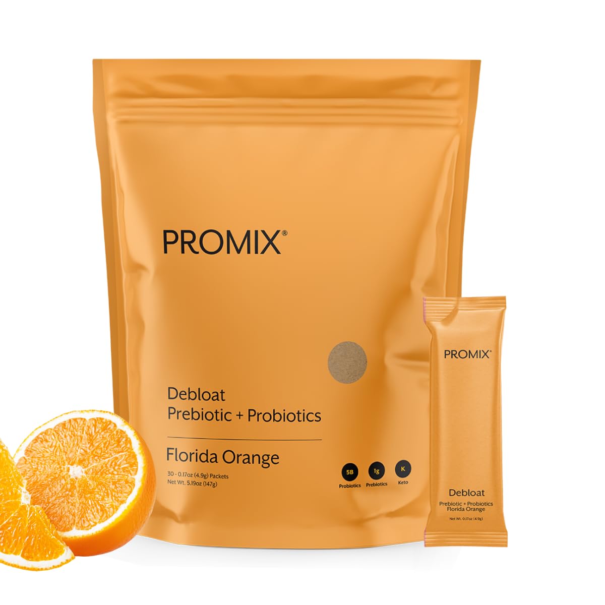 ProMix Nutrition Debloat Prebiotics and Probiotics with Baobab - Rich in Vitamin C, Bloating Relief, Immune Support - OzHealthStandard