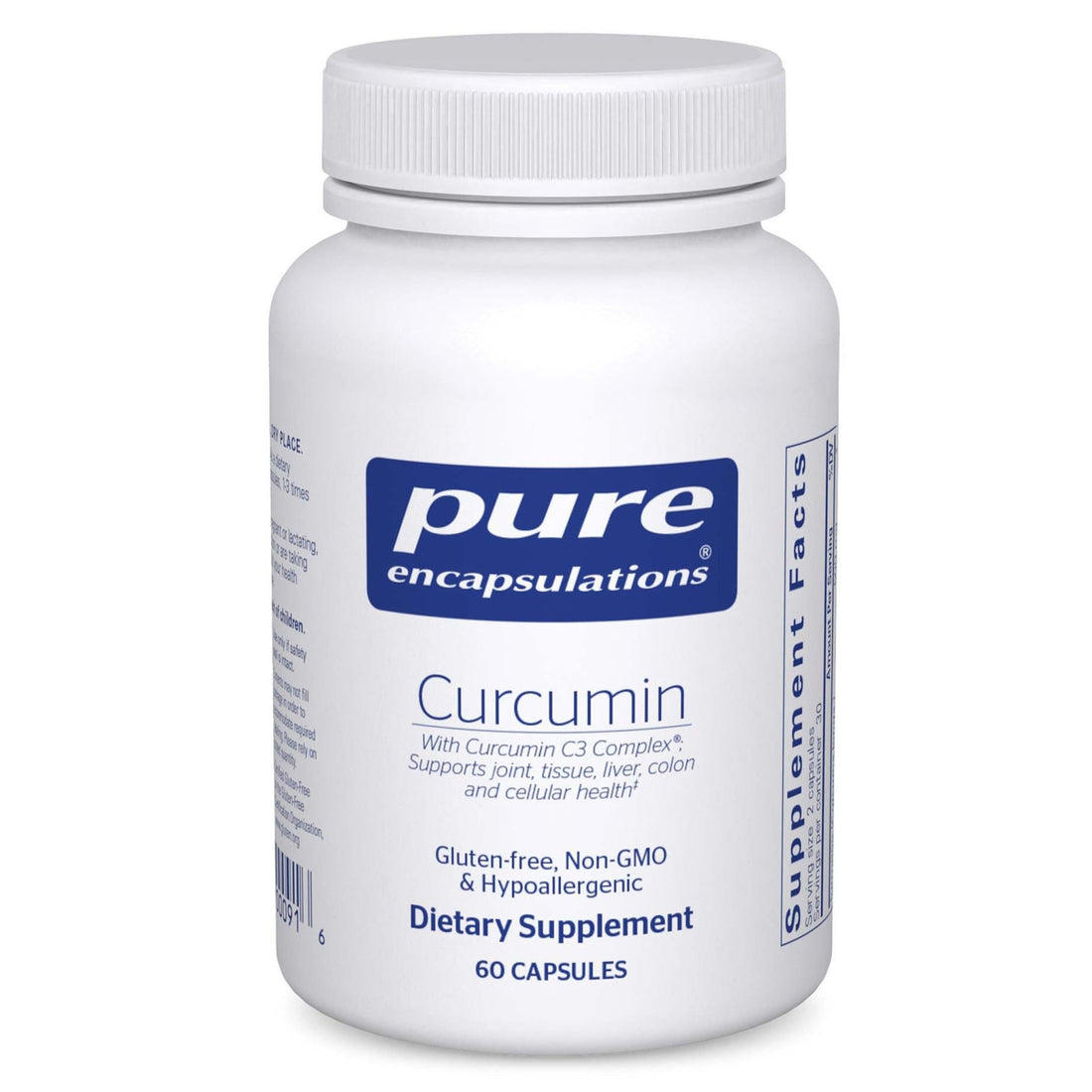 Pure Encapsulations Curcumin - 500 mg - Supports Joint Health & Liver Health - Curcuma Longa Capsule - OzHealthStandard