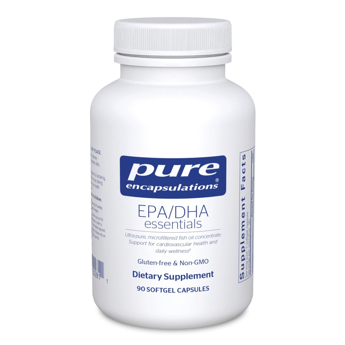 Pure Encapsulations EPA/DHA Essentials - Fish Oil Concentrate Supplement to Support Cardiovascular Health - Premium EPA & DHA Supplement - OzHealthStandard