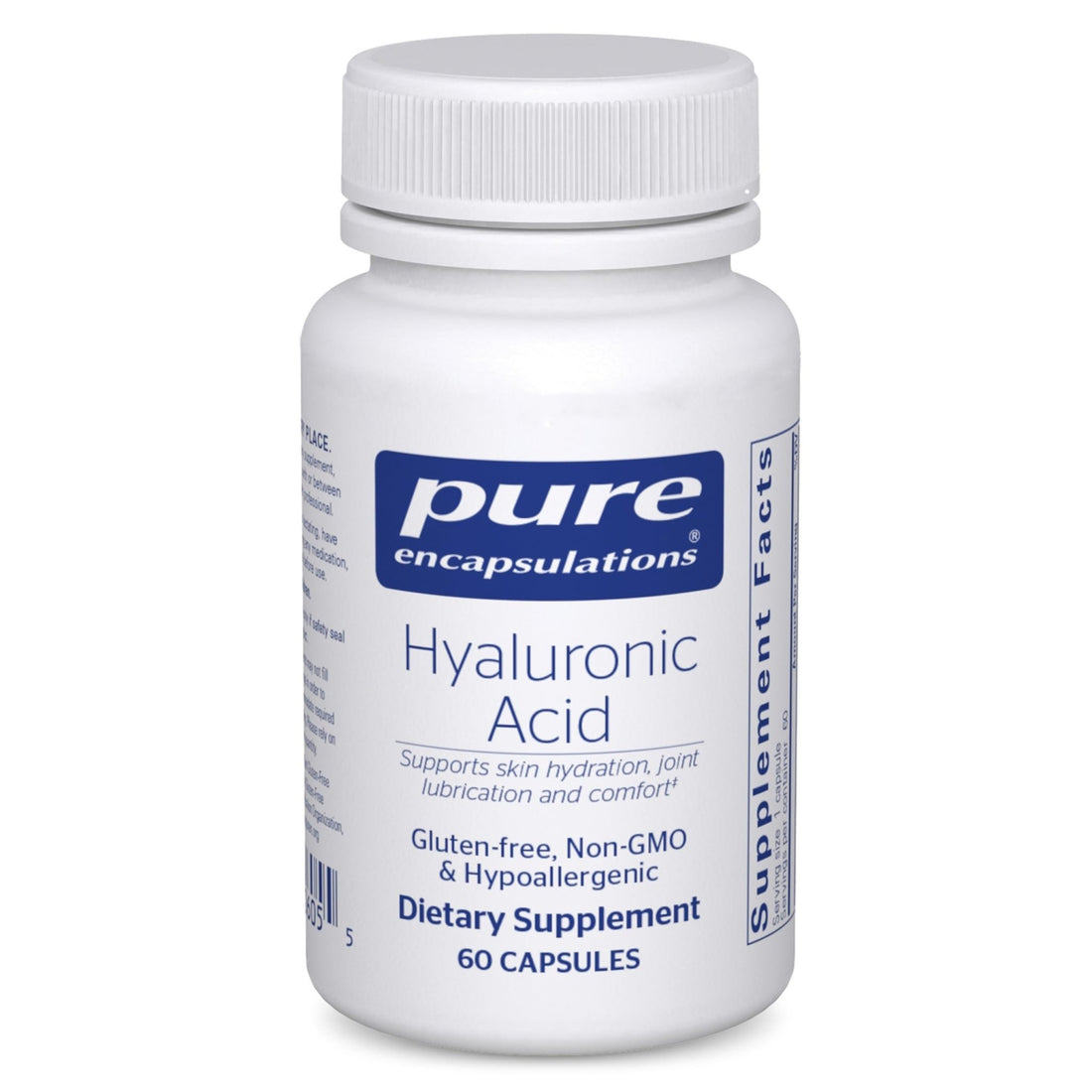 Pure Encapsulations Hyaluronic Acid - for Skin Hydration, Joint Lubrication & Joint Health* - Effective Absorption - Gluten Free - OzHealthStandard