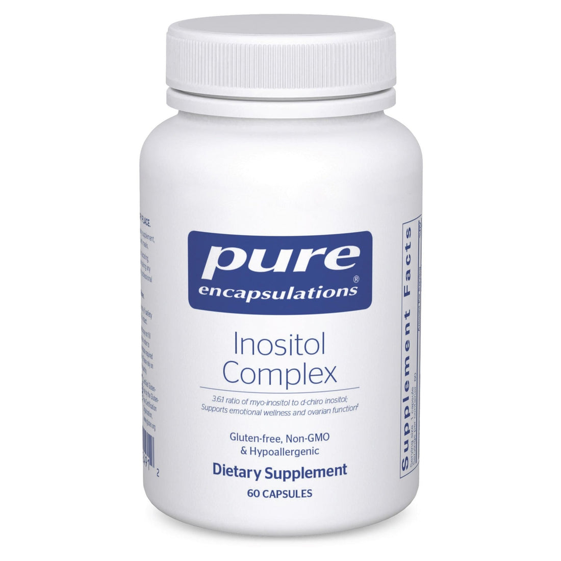 Pure Encapsulations Inositol Complex | Supplement to Support Energy, Healthy Metabolism, and Ovarian Function* | 60 Capsules - OzHealthStandard
