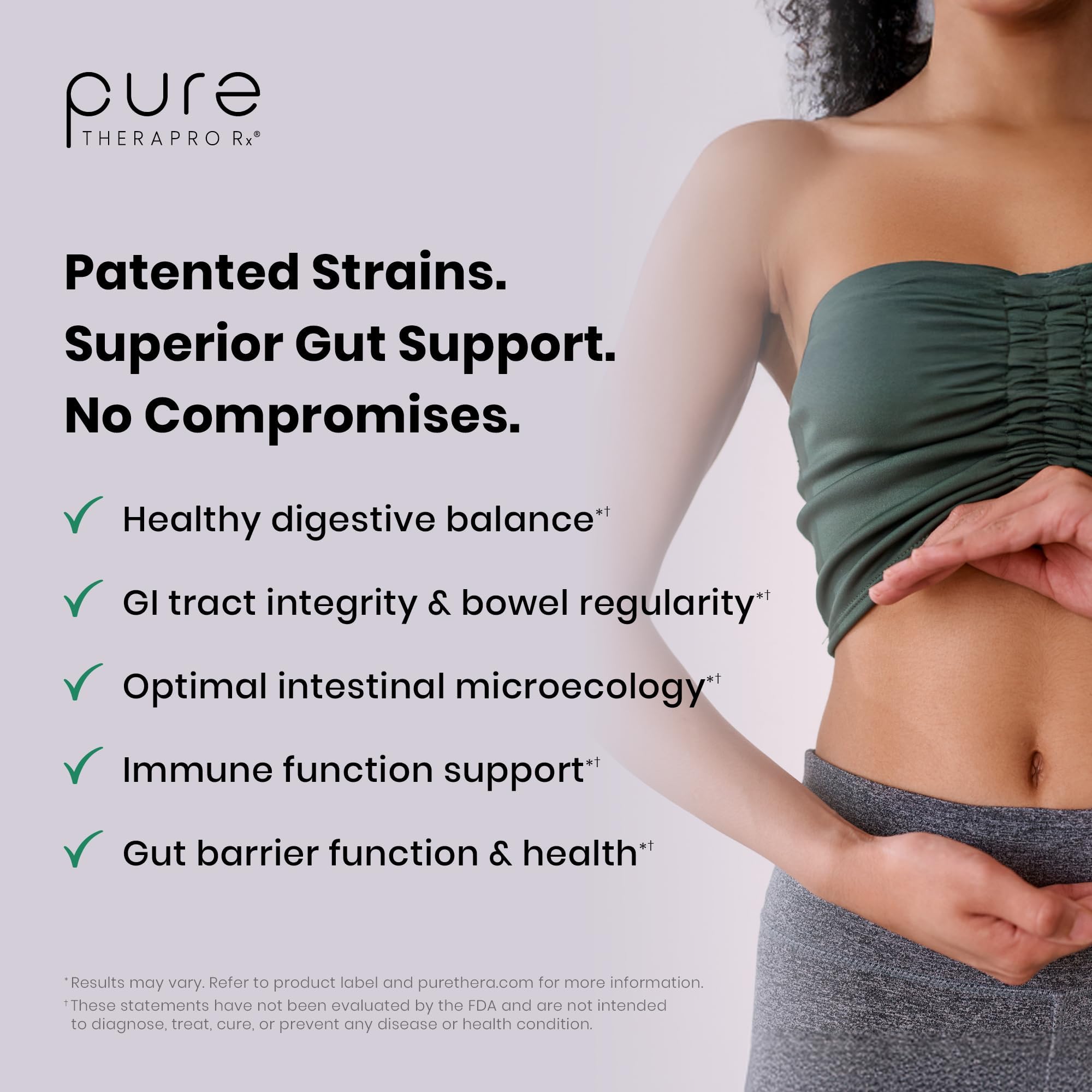 Pure Therapro Rx Power Probiotic Daily - 30 Acid-Resistant Capsules | 4 Proven Strains - 30 Billion CFU/Capsule | Patented Activ-Vial Desiccant Bottle - OzHealthStandard
