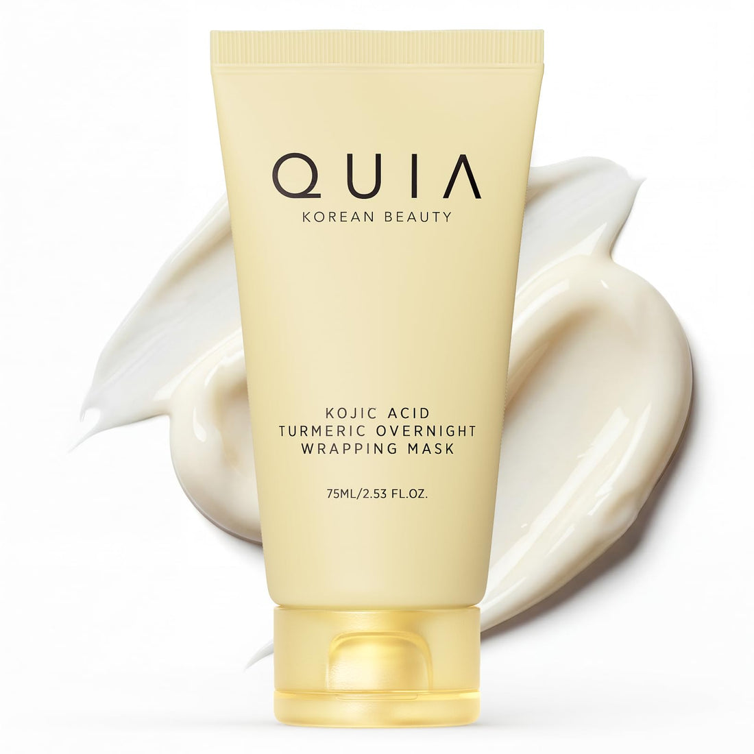 QUIA Turmeric + Kojic Acid Overnight Wrapping Mask – Hydration Mask for Glowing Skin - OzHealthStandard