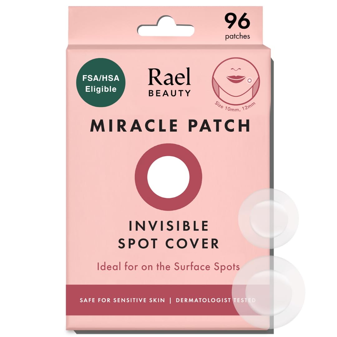 Rael Pimple Patches, Miracle Invisible Spot Cover - Hydrocolloid Acne Pimple Patch - OzHealthStandard