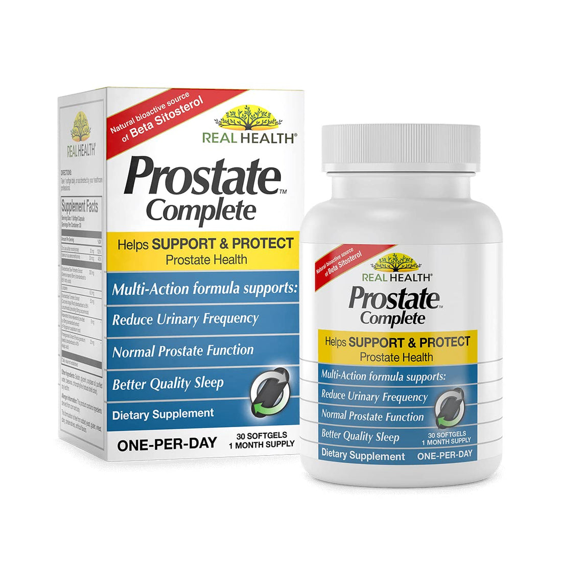 Real Health The Prostate Formula - Prostate Health Supplements for Men, Saw Palmetto Formula for Healthy Bladder and Urinary Support, - OzHealthStandard
