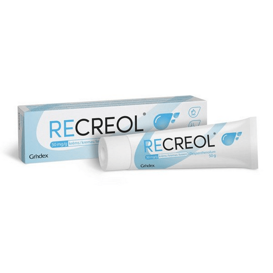 RECREOL Ointment 50g, 50 mg/g, Dexpanthenol, Grindex - OzHealthStandard