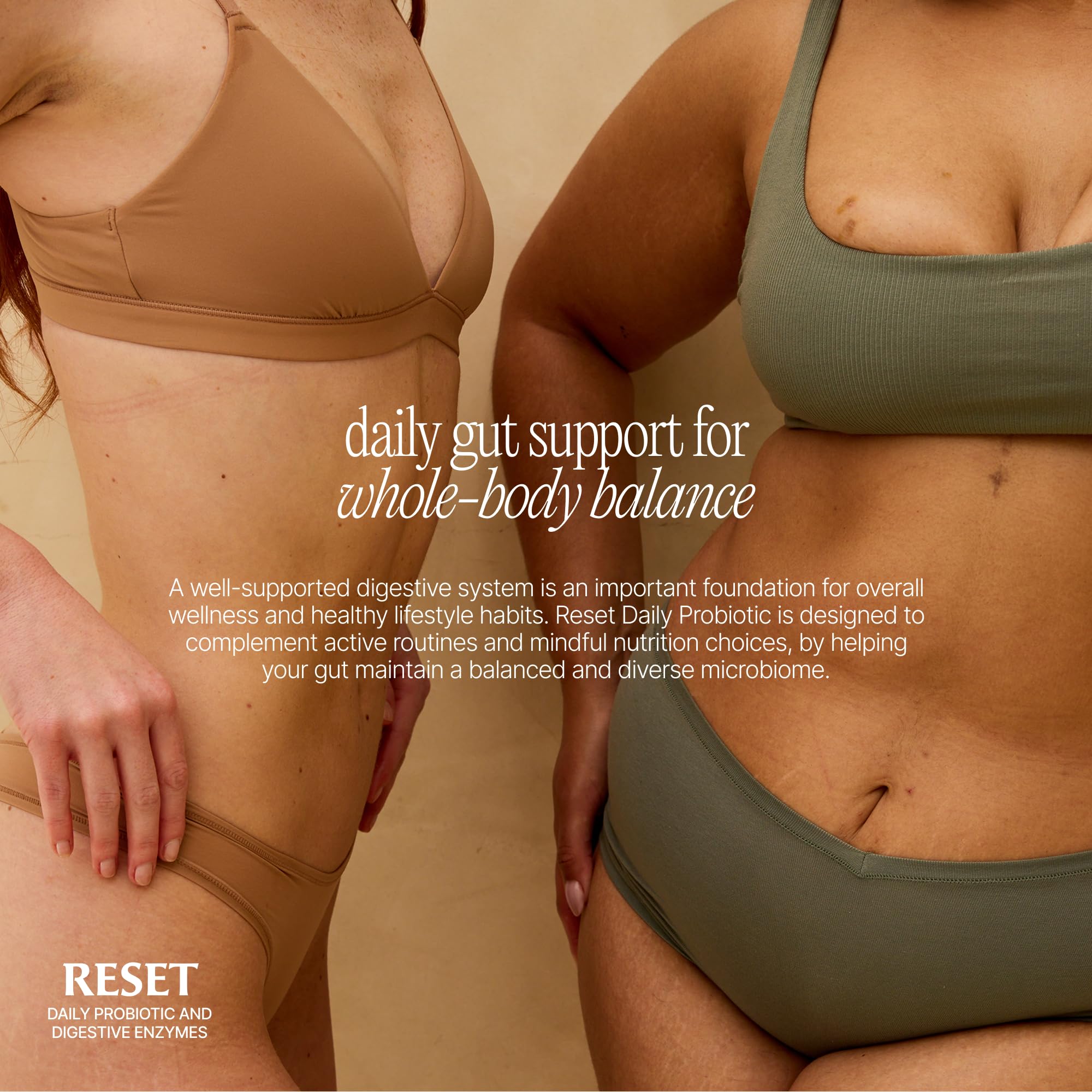 Reset Daily Probiotic + Prebiotic Plant Digestive Enzymes – Advanced Gut Reset for Women - OzHealthStandard