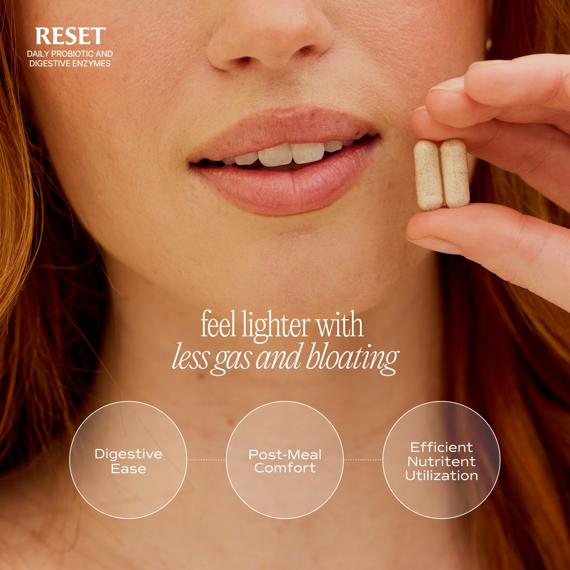 Reset Daily Probiotic + Prebiotic Plant Digestive Enzymes – Advanced Gut Reset for Women - OzHealthStandard