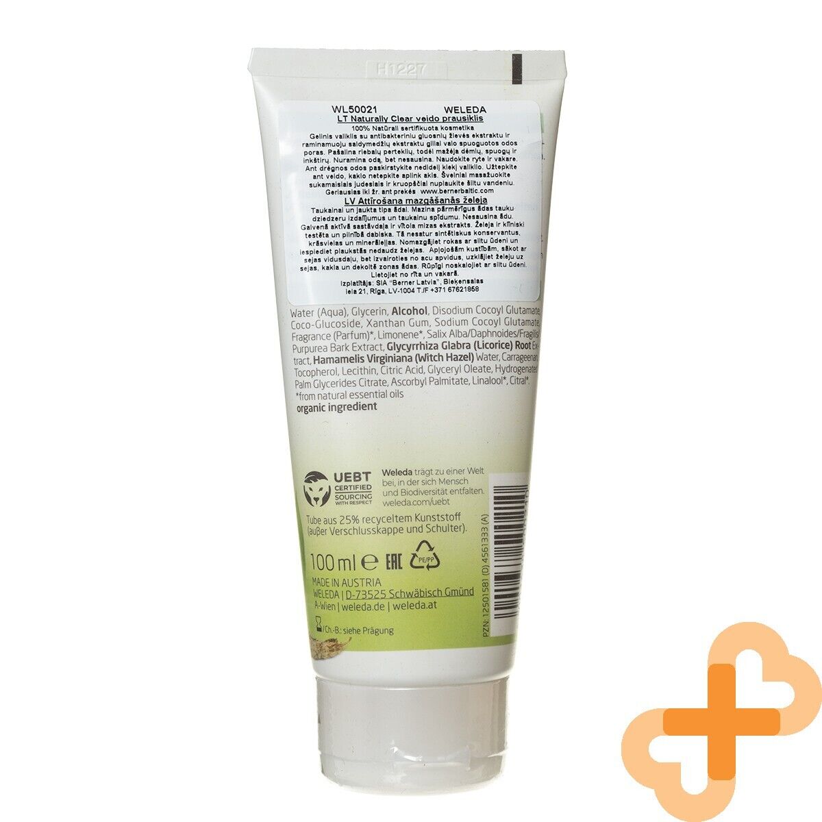 WELEDA Naturally Clear Purifying Gel Cleanser 100ml For Acne Prone Oily Weleda buy supplements canada