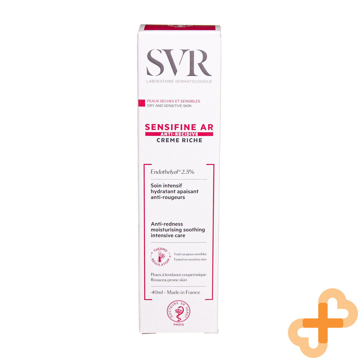 SVR Sensifine Anti-Redness Intense Moisturizing Soothing Sensitive Cream SVR Laboratoires buy supplements canada
