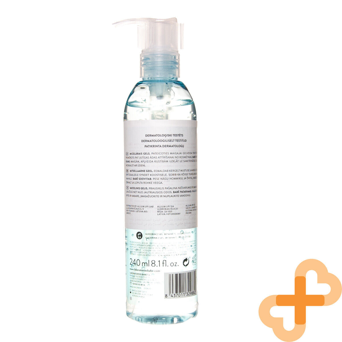 BABE FACIAL Soothing Gel Micellar Cleanser Sensitive Reddened Face BABE buy supplements canada