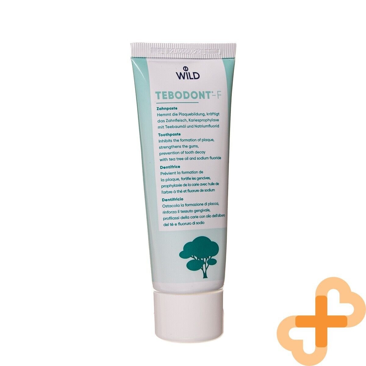 DR. WILD TEBODONT Toothpaste with Tea Tree Oil Strengthens Gums 75 ml DR. WILD buy supplements canada
