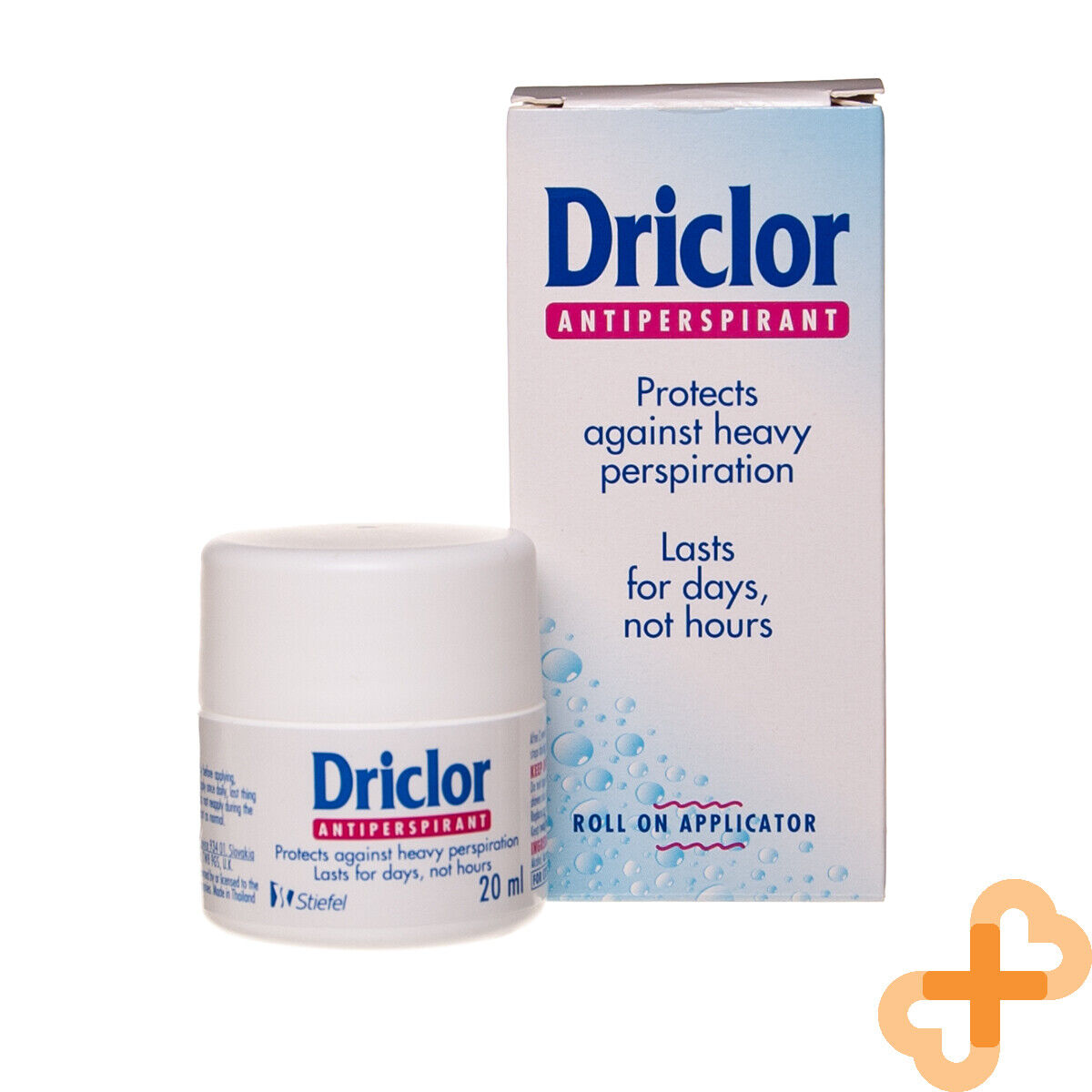 DRICLOR Deodorant Antiperspirant Roll On 20 ml Against Heavy Perspiration Driclor buy supplements canada