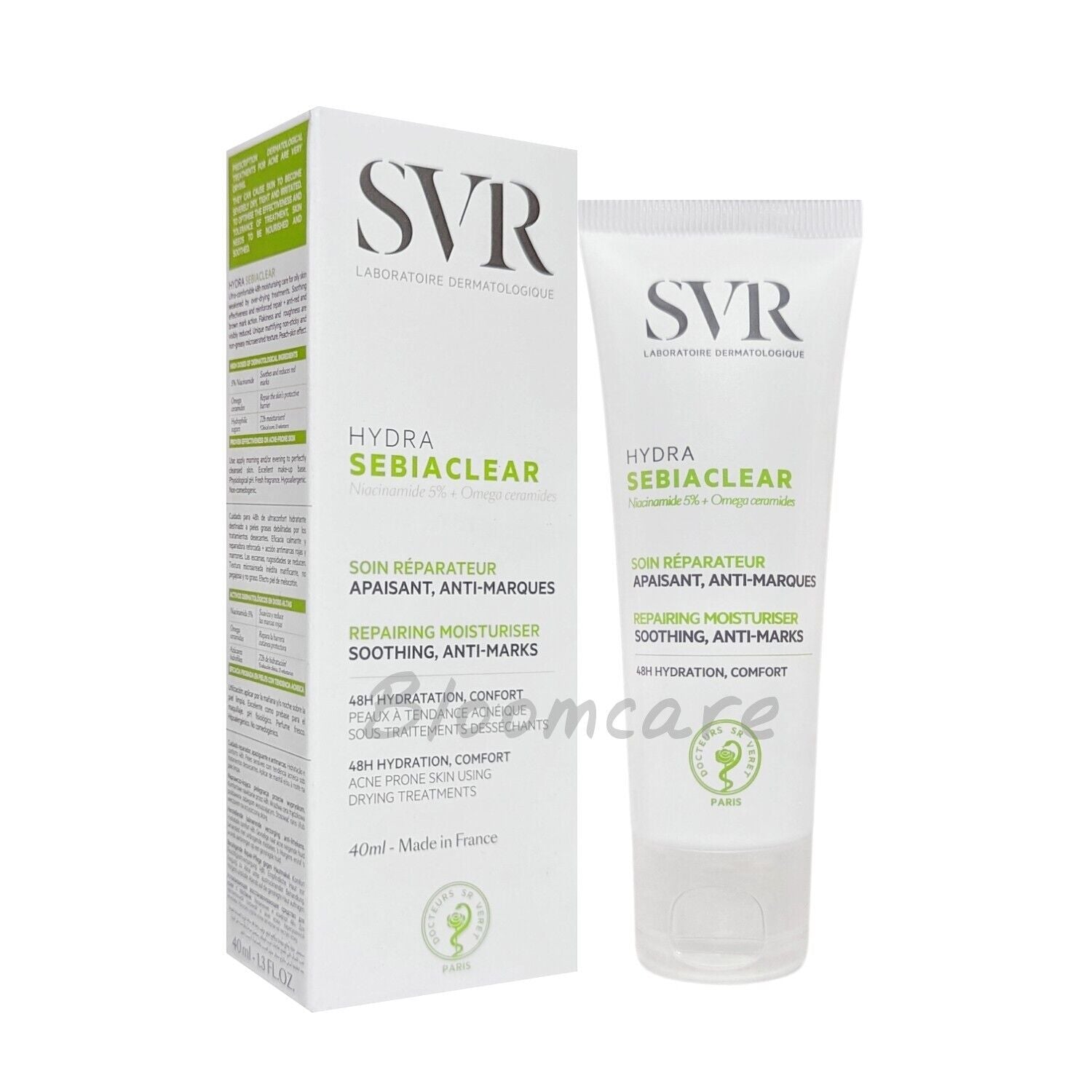 SVR Sebiaclear Hydra Anti-Mark Soothing Repairing Moisturizer 40ml SVR buy supplements canada