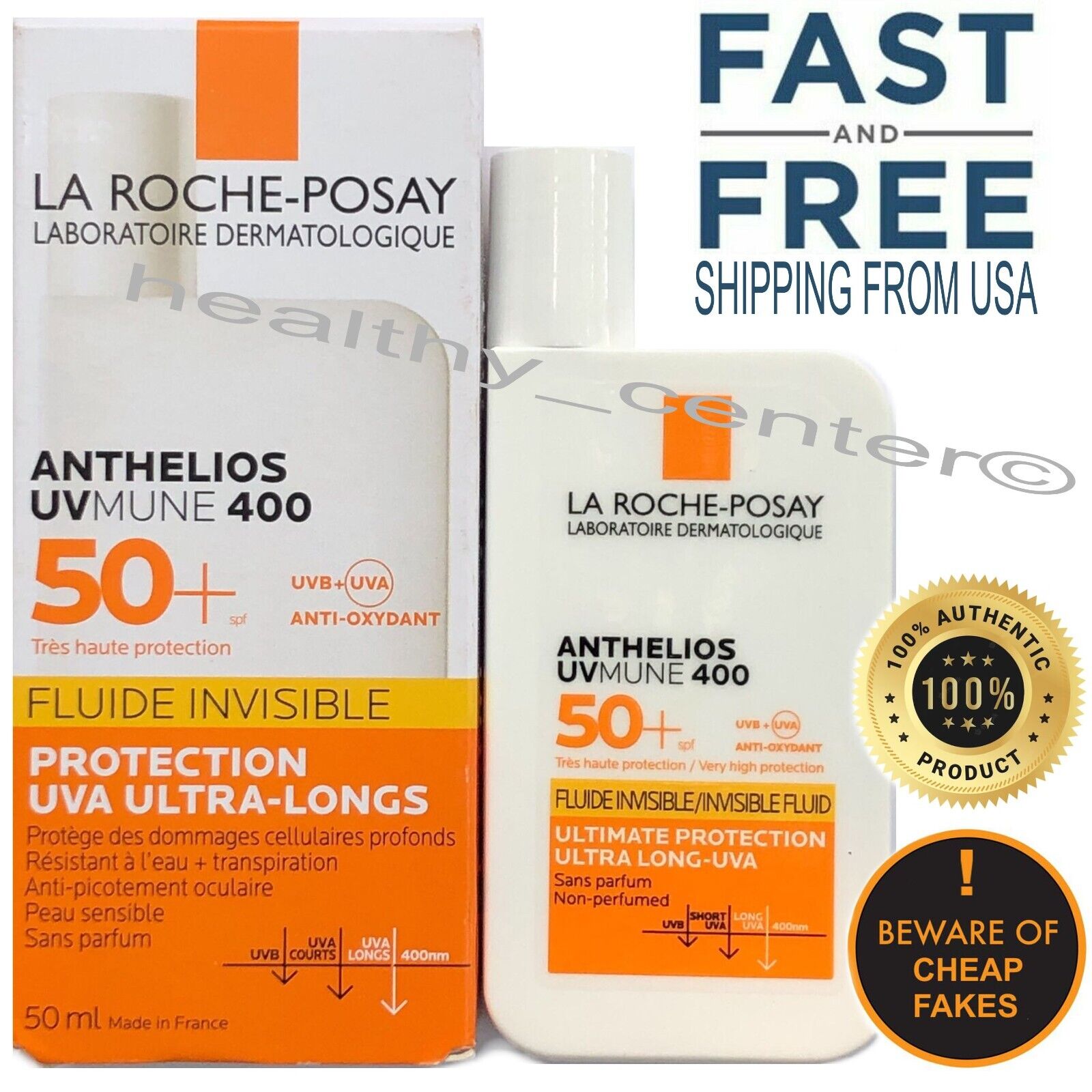 La Roche-Posay ANTHELIOS UVmune 400 Invisible Non-Perfumed Fluid La Roche-Posay buy supplements canada