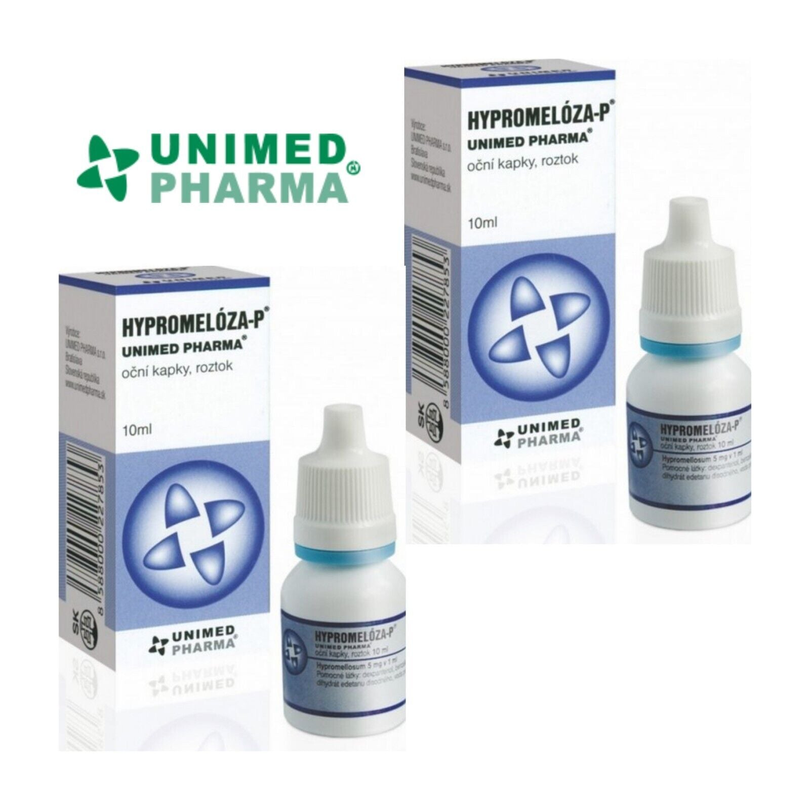 HYPROMELLOSE-P Eye Drops-Dry, Tired, Irritated, Strained Eyes-2×10ml UNIMED PHARMA buy supplements canada
