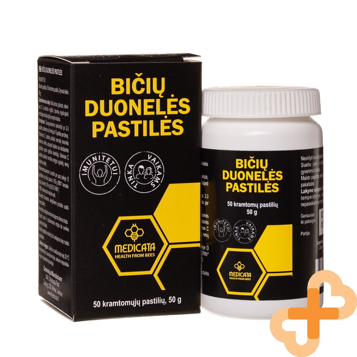 MEDICATA Bee Bread 50 Chewable Pastilles Immunity System Supplement Adult Child MEDICATA buy supplements canada