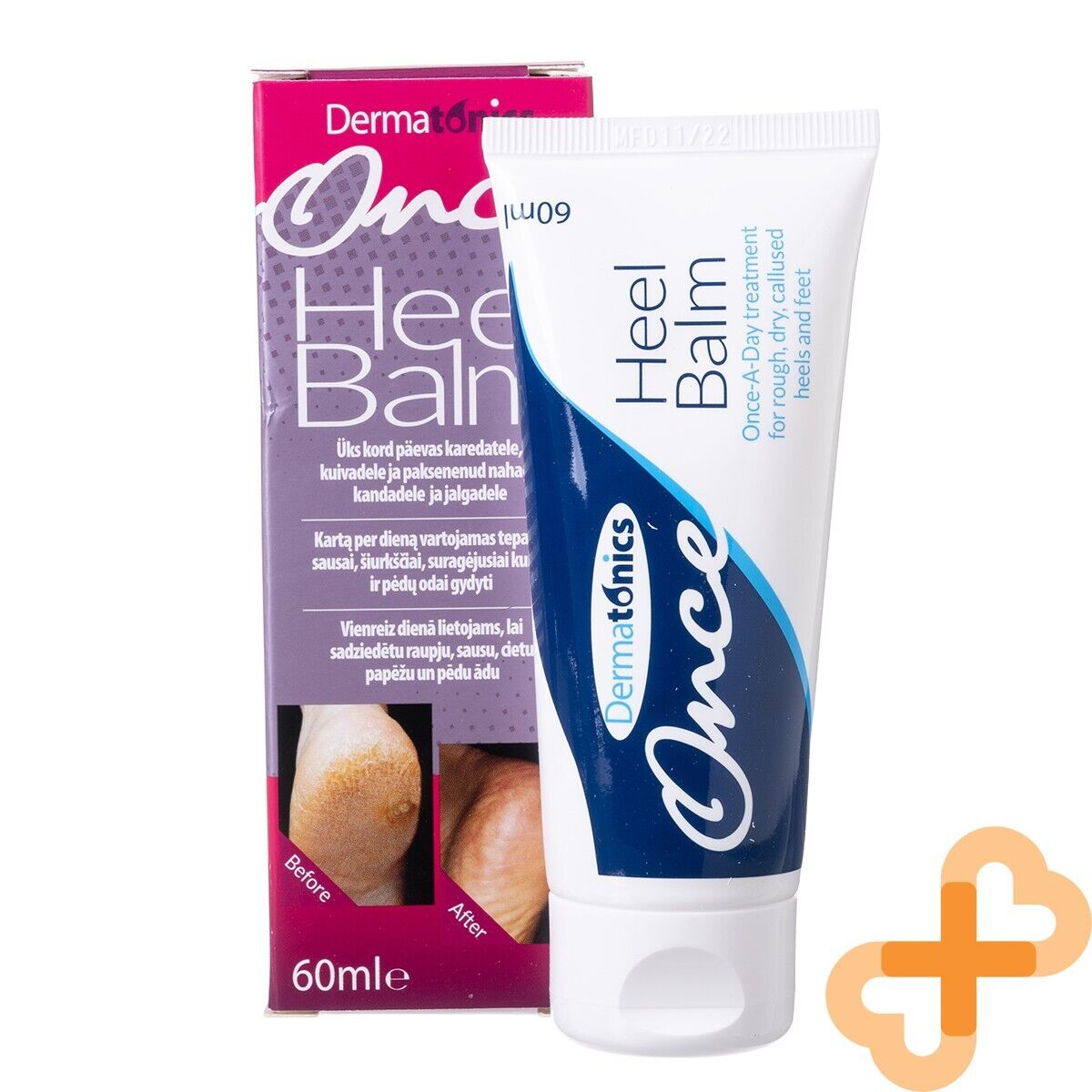 DERMATONICS Once Heel Balm 60ml Once a Day Treatment For Rough Dry Heel Skin Heel buy supplements canada