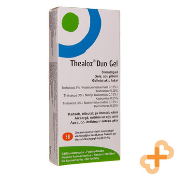 THEALOZ DUO Gel Eye Drops for Dry Eye Syndrom Treatment 0,4g THEALOZ buy supplements canada