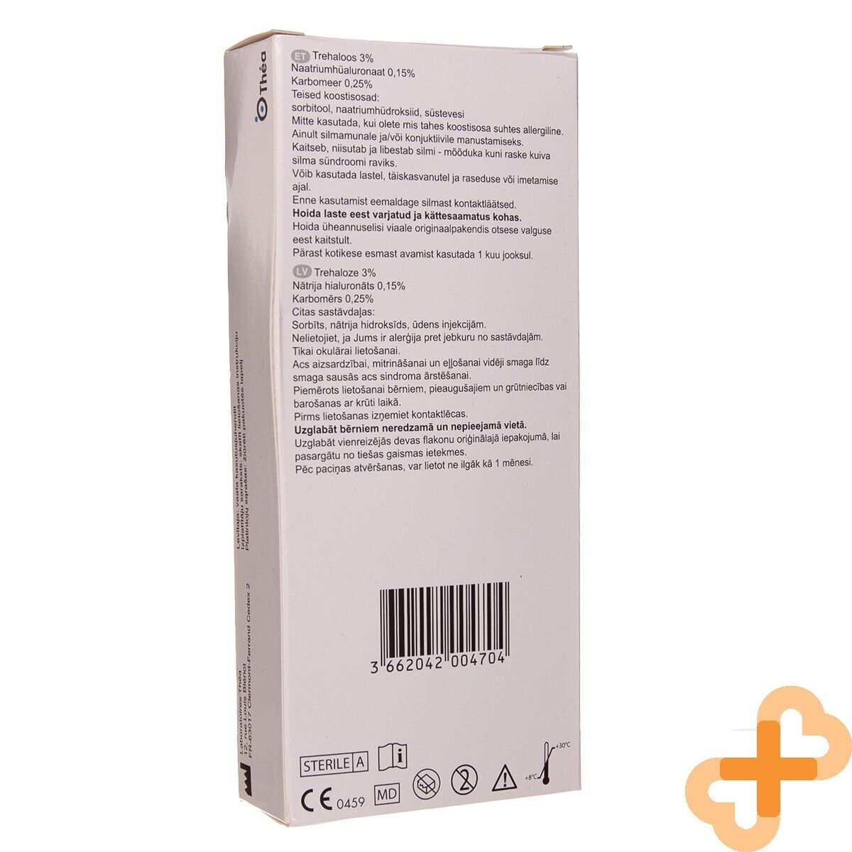 THEALOZ DUO Gel Eye Drops for Dry Eye Syndrom Treatment 0,4g THEALOZ buy supplements canada