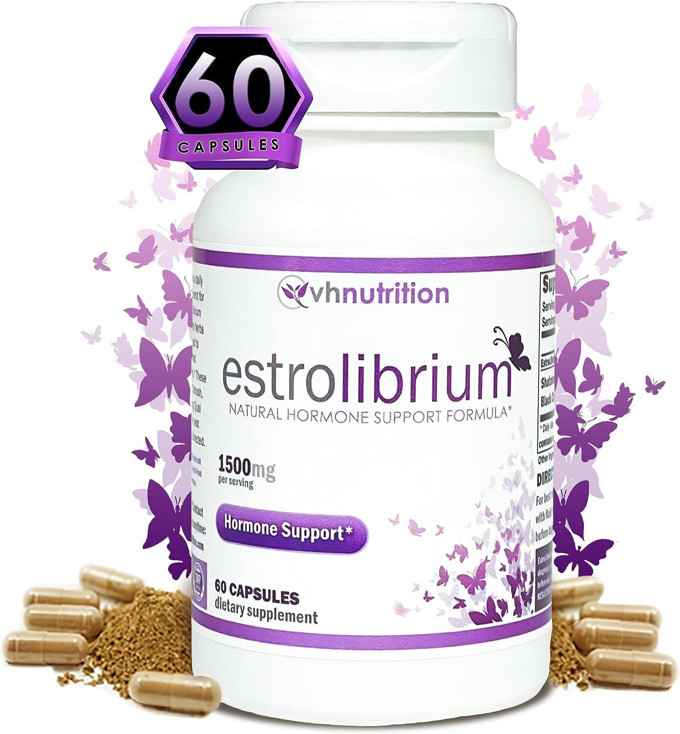 EstroLibrium Estrogen Pills for Women | Female Hormone Balance Supplement VH Nutrition buy supplements canada