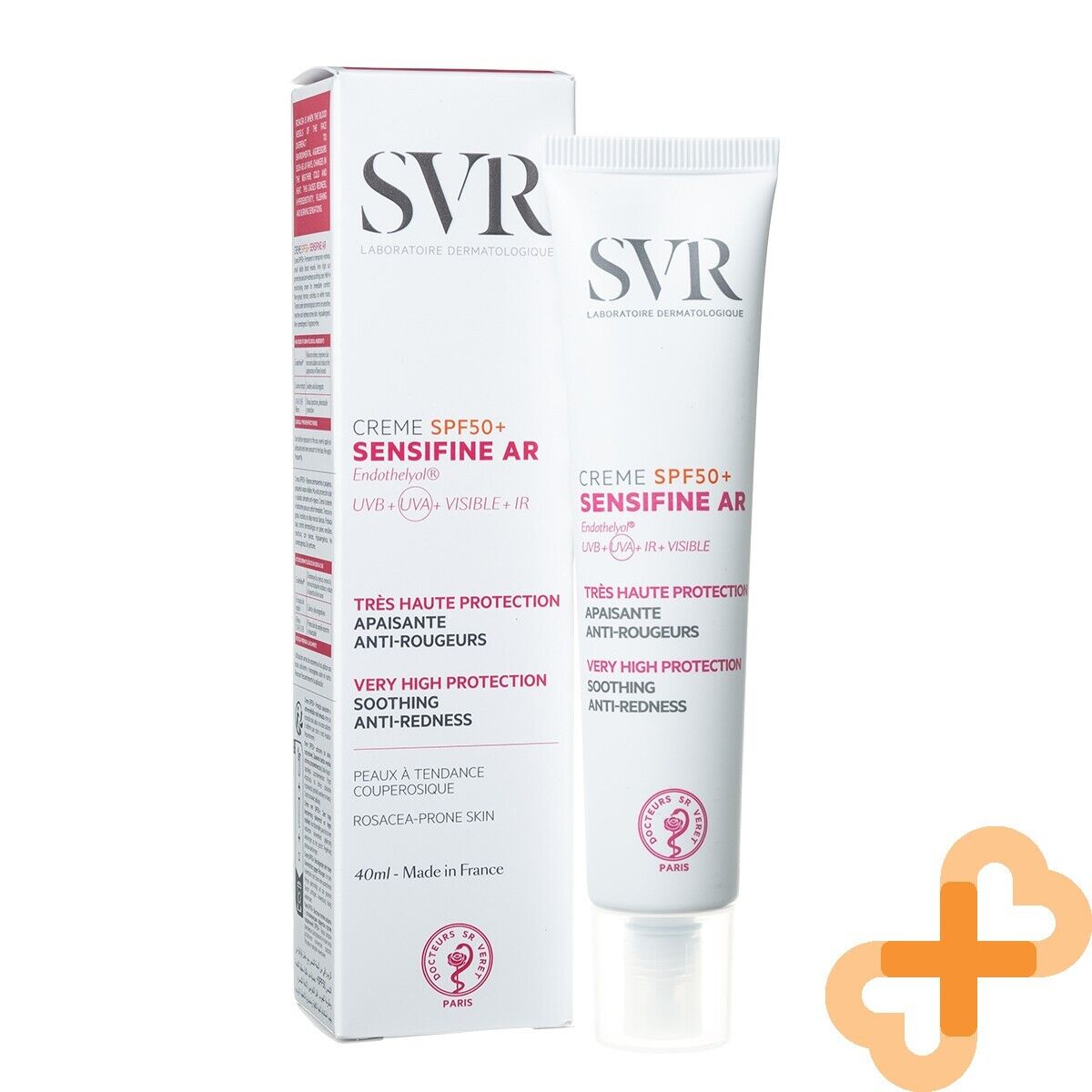 SVR Sensifine Ar SPF 50+ Facial Cream for Sensitive Skin 40ml Anti-Redne SVR buy supplements canada