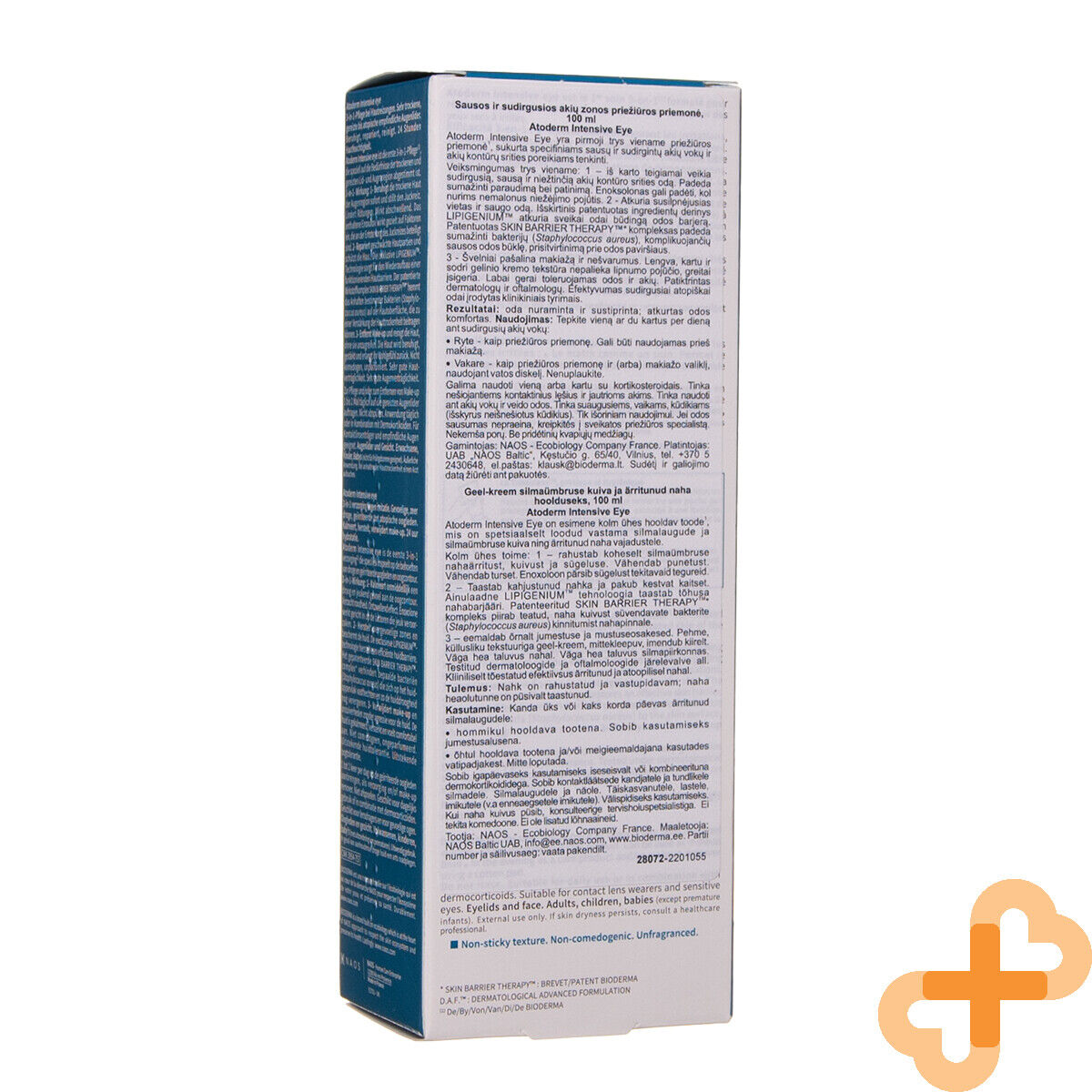 BIODERMA ATODERM INTENSIVE EYE Cream Moisturer Anti Age 3IN1 100ML BIODERMA buy supplements canada