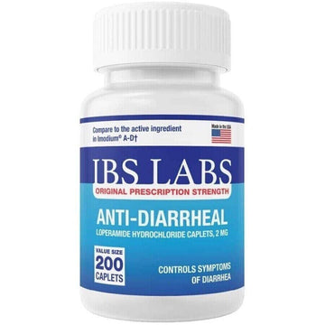 Anti Diarrheal 2mg 200 Caplets by IBS LABS MADE IN USA IBS LABS buy supplements canada