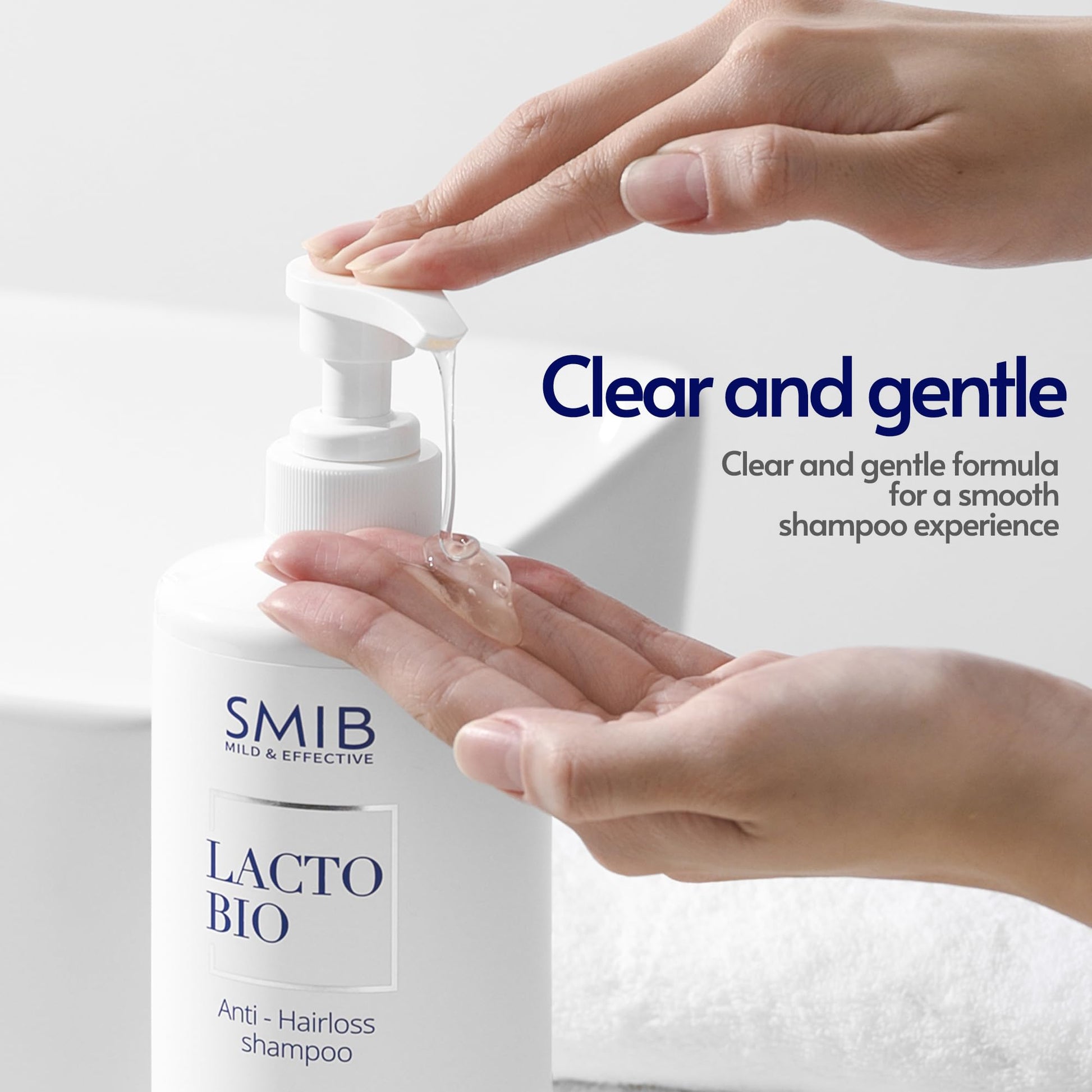 SMIB Lactobio Shampoo – With 100 Billion Postbiotics – For Fuller-Looking Hair and Scalp Care – Korean-Inspired Formula (35.27 oz) - OzHealthStandard