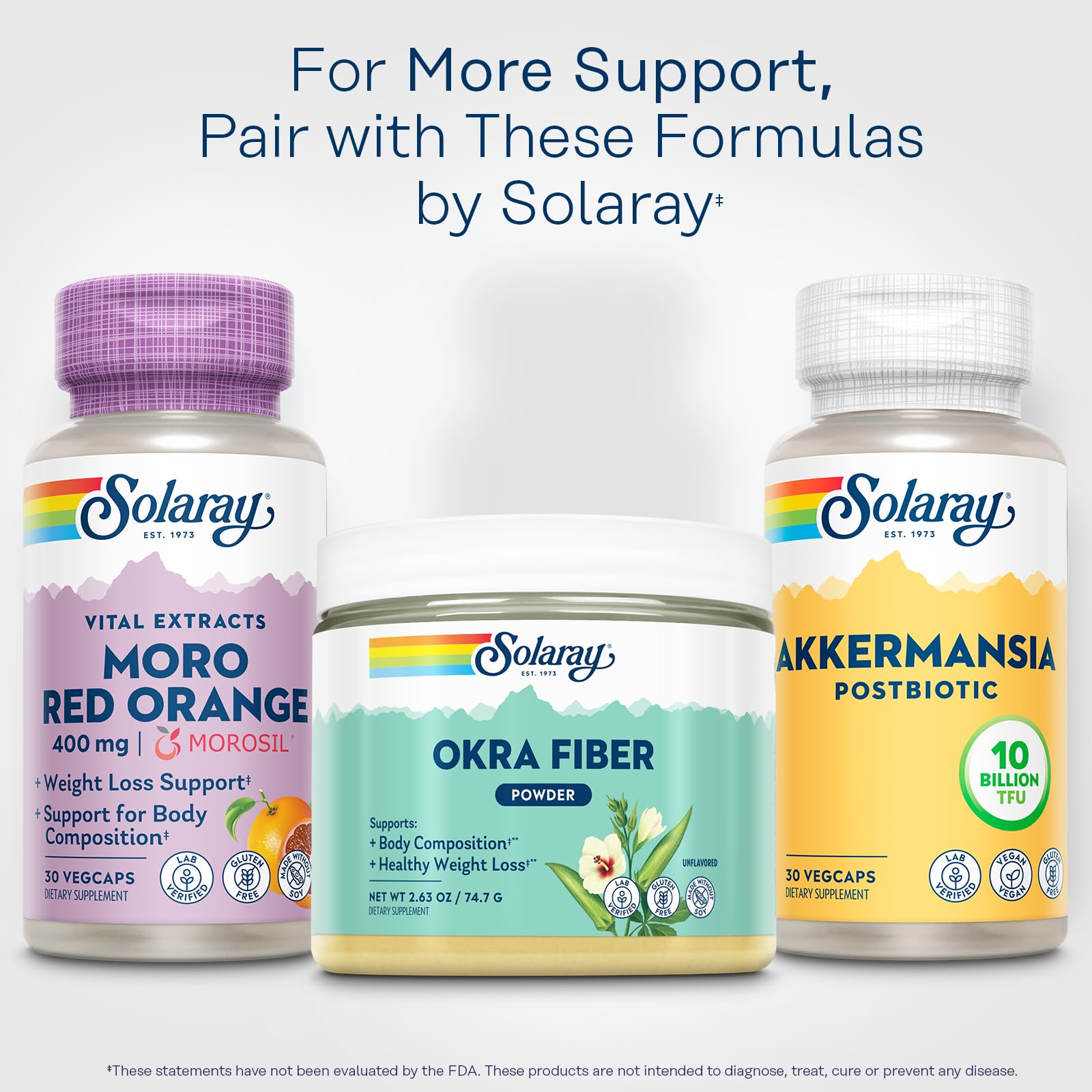 SOLARAY Akkermansia Postbiotic, Akk11, 10 Billion TFU, Beneficial Strain for Gut Health Support, Vegan, Gluten-Free, 60-Day Guarantee, 30 Servings, 30 VegCaps - OzHealthStandard