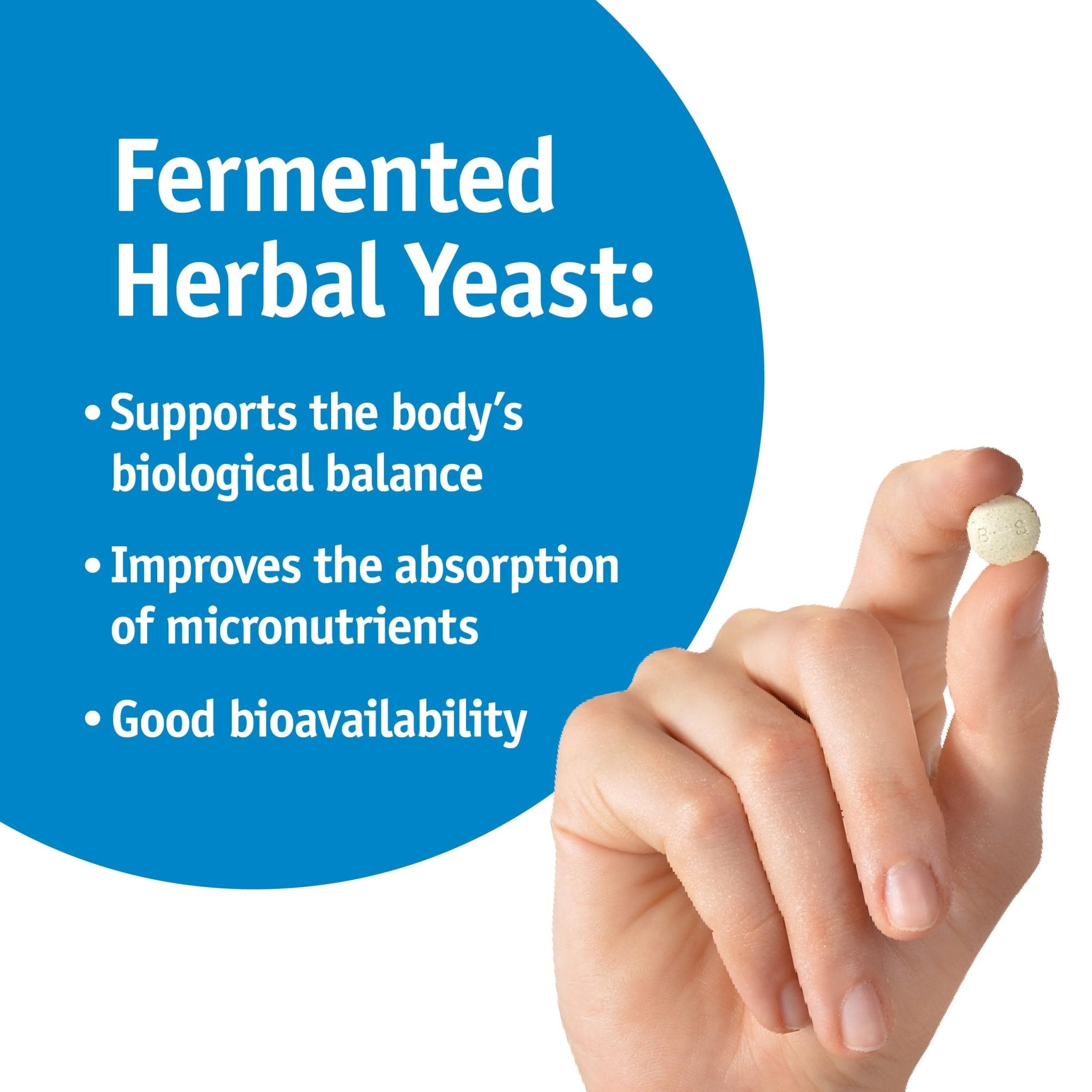 Strath Nutritional Yeast Tablets - Vegetarian, Lactose Free, Artificial Additive Free - Digestive Support, Nutrient Absorption - Unflavored Daily Supplement - Prebiotic and Postbiotic - OzHealthStandard