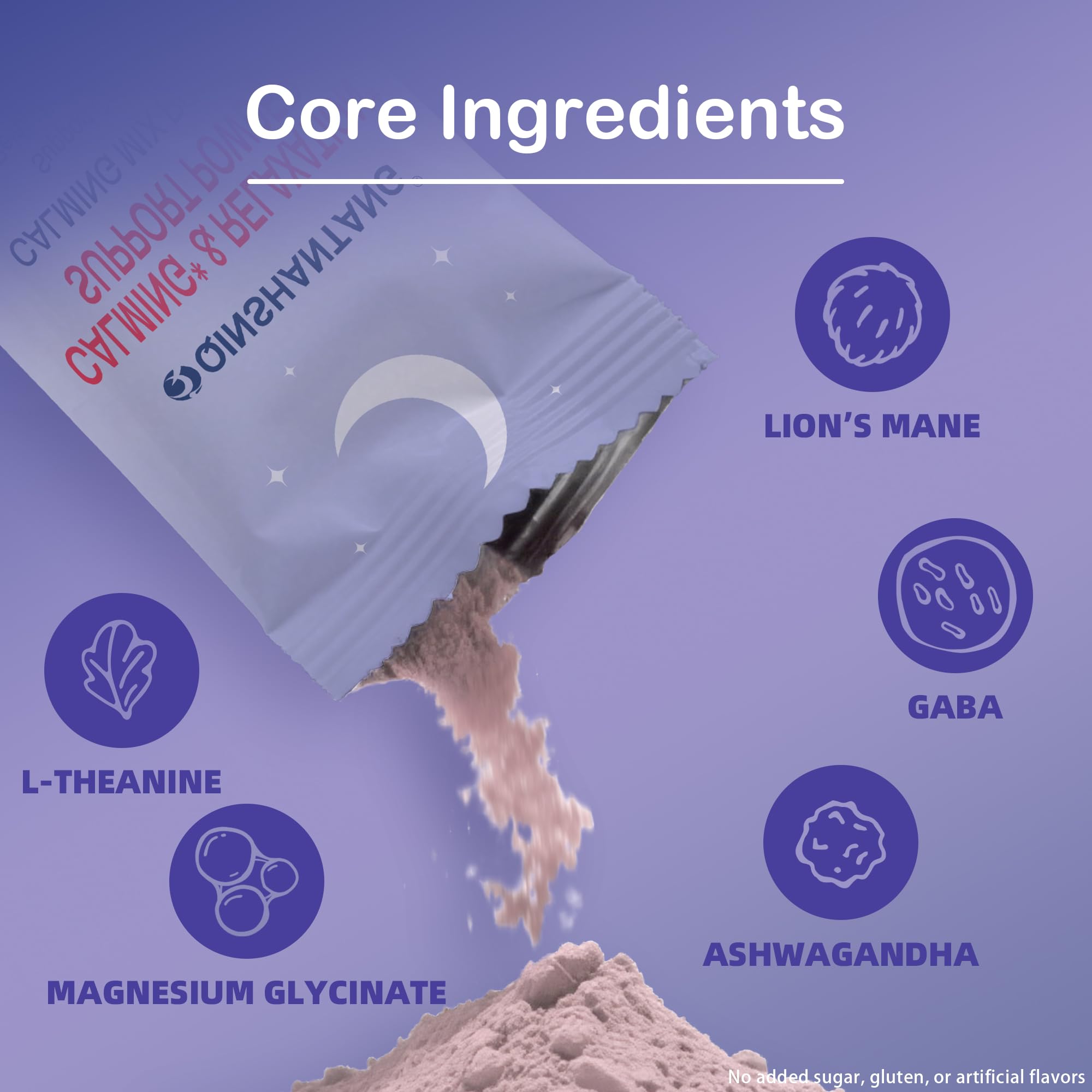 Super Cortisol Drink – Calm Magnesium Powder, L-Theanine, Lion’s Mane & Ashwagandha | Relaxation, Focus & Stress Balance for Women | Sugar-Free, On-The-Go | Red Raspberry Flavor, 25 Servings - OzHealthStandard