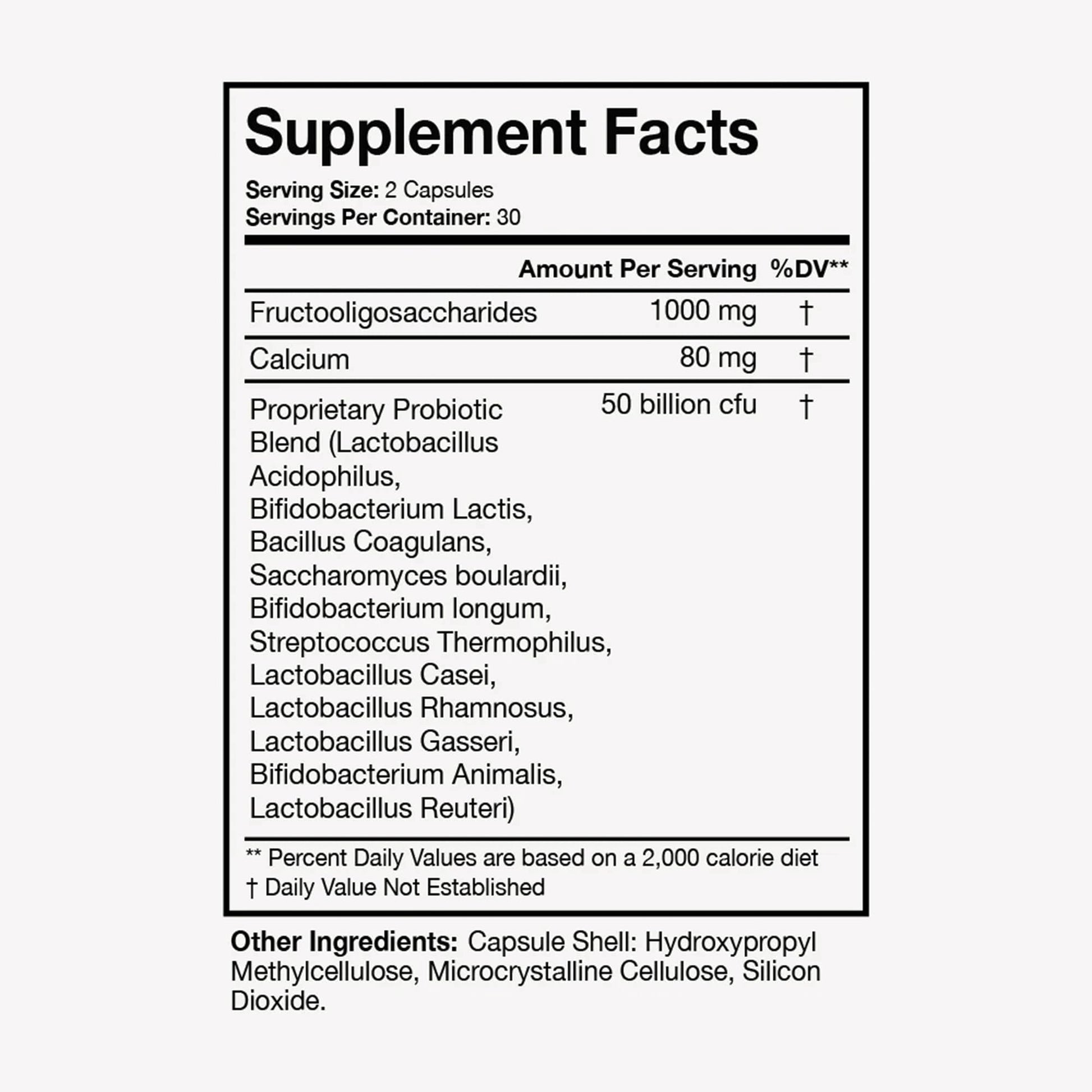 Terra Health Essentials Advanced Probiotics | 50 Billion CFU | Reduce Bloating & Gas, Immune Support | 30-Day Supply (60 Capsules) - OzHealthStandard