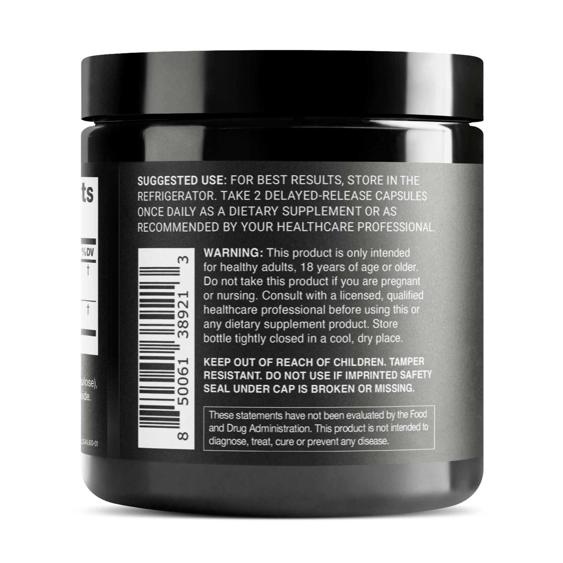 Toniiq 100 Billion CFU Lactobacillus Salivarius Probiotic - Highest Verified CFU Count - Third-Party Lab Tested for Potency - 60 Vegetarian Capsules - 30 Servings - TQ Verified - OzHealthStandard