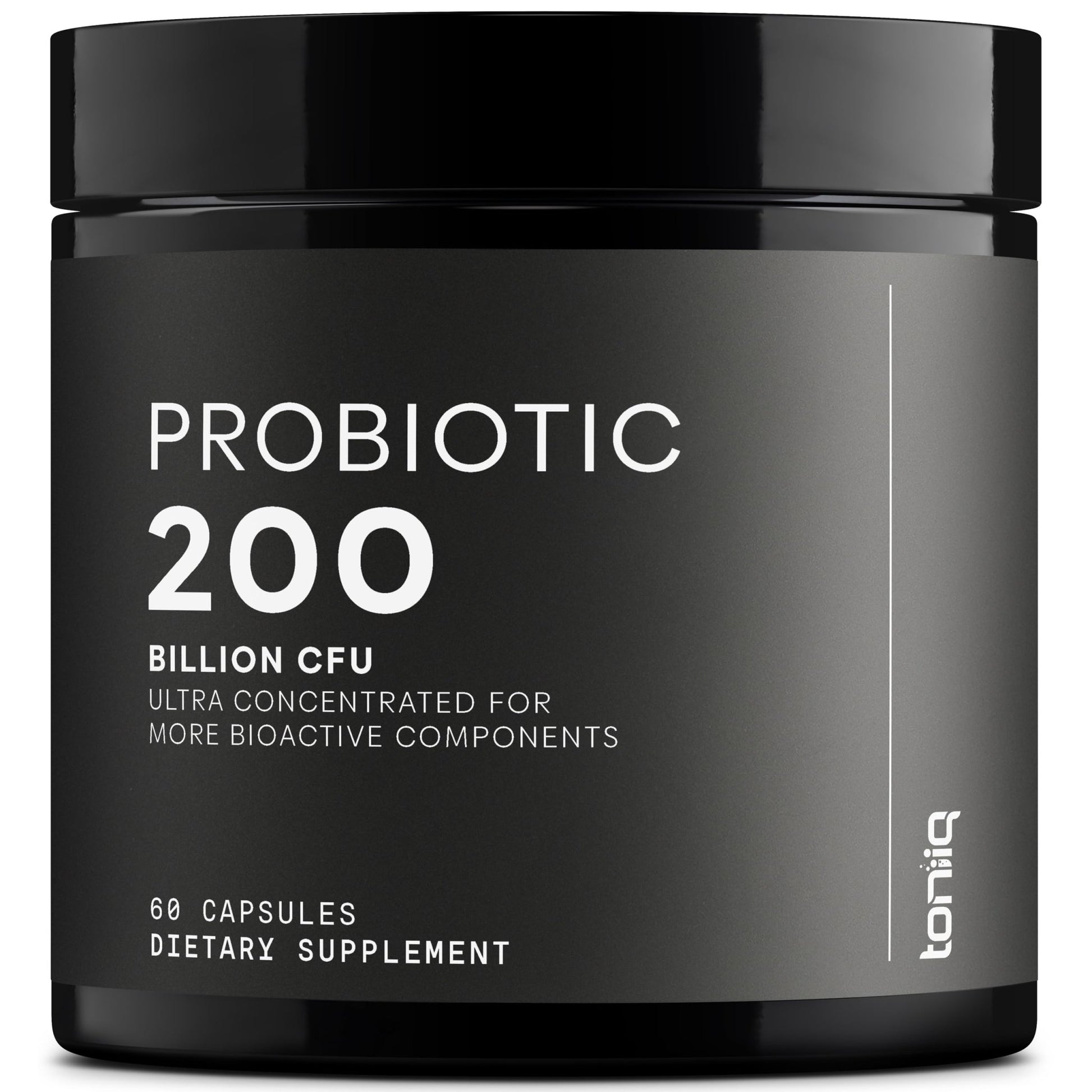 Toniiq 200 Billion CFU Probiotic Supplement 30 Verified Third-Party Tested Strains - Fully Shelf-Stable Probiotics Formula with Prebiotic Blend - Extended Release Capsules - OzHealthStandard