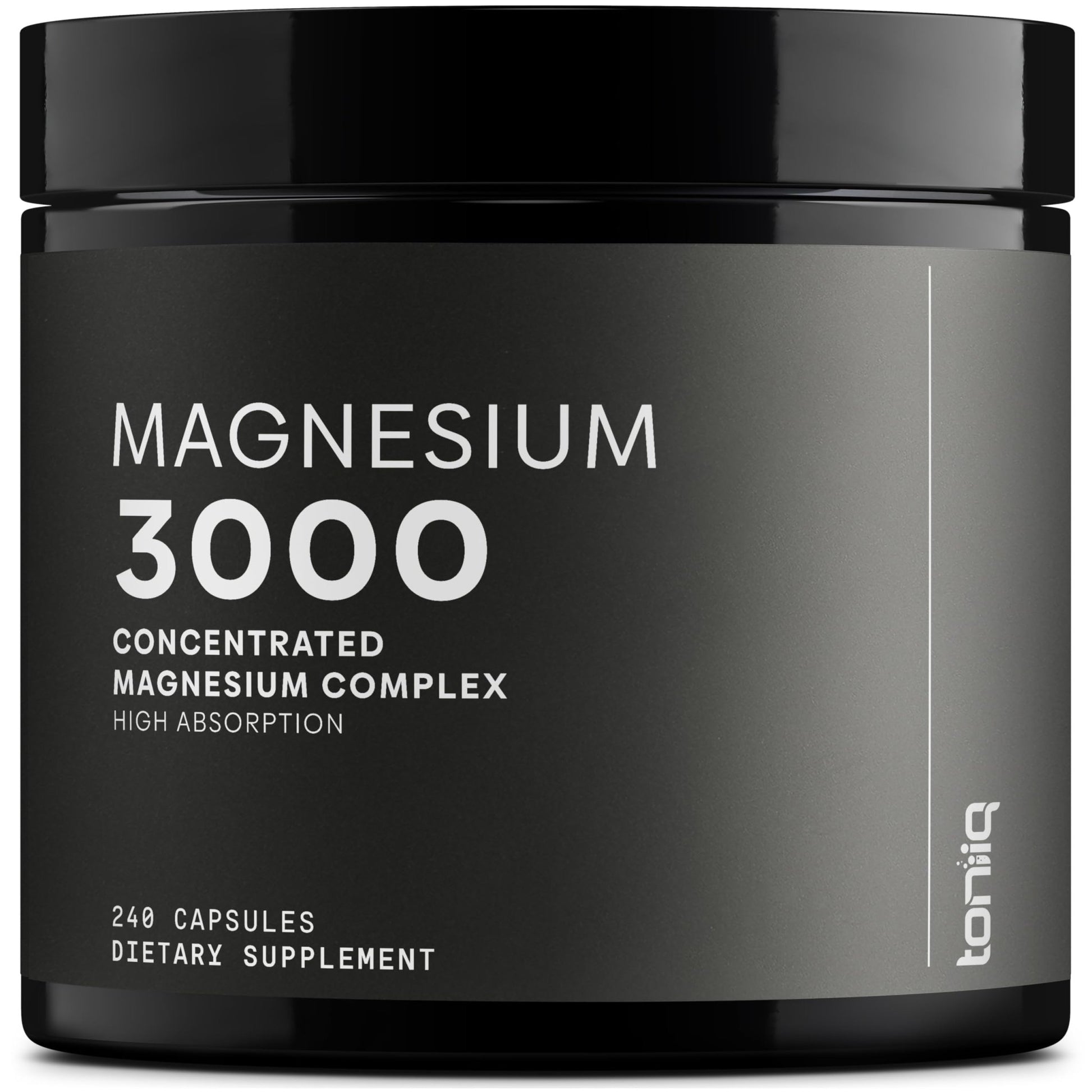 Toniiq 3,000mg Ultra High Strength Magnesium Glycinate - 20% Purified to Contain 600mg of Elemental Magnesium - Chelated and Bioavailable Magnesium - OzHealthStandard