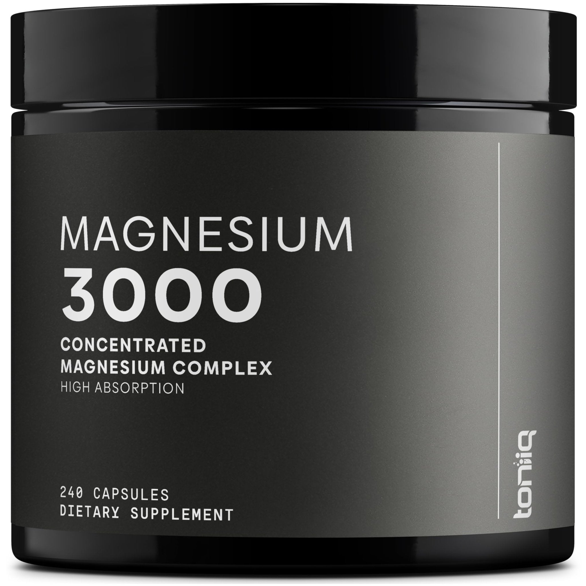Toniiq 3,000mg Ultra High Strength Magnesium Glycinate - 20% Purified to Contain 600mg of Elemental Magnesium - Chelated and Bioavailable Magnesium - OzHealthStandard