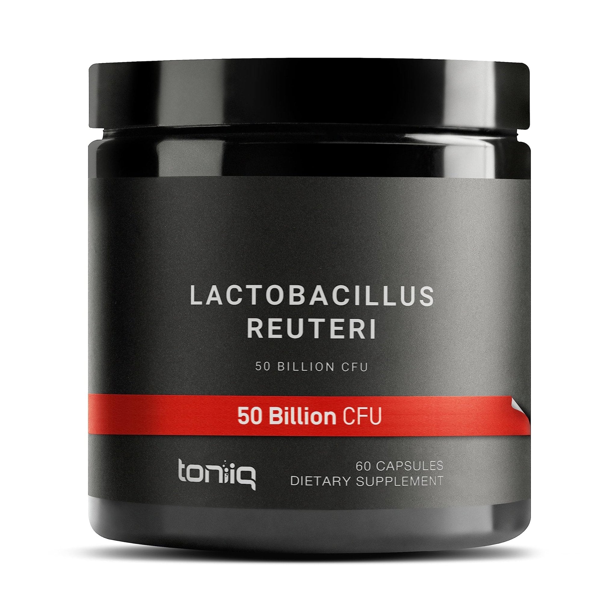 Toniiq 50 Billion CFU Lactobacillus Reuteri Probiotic 50mg per Serving - L Reuteri Probiotics - Highest CFU Count Lactobacillus Reuteri Probiotic - 60 Vegetarian Capsules - 60 Servings - OzHealthStandard