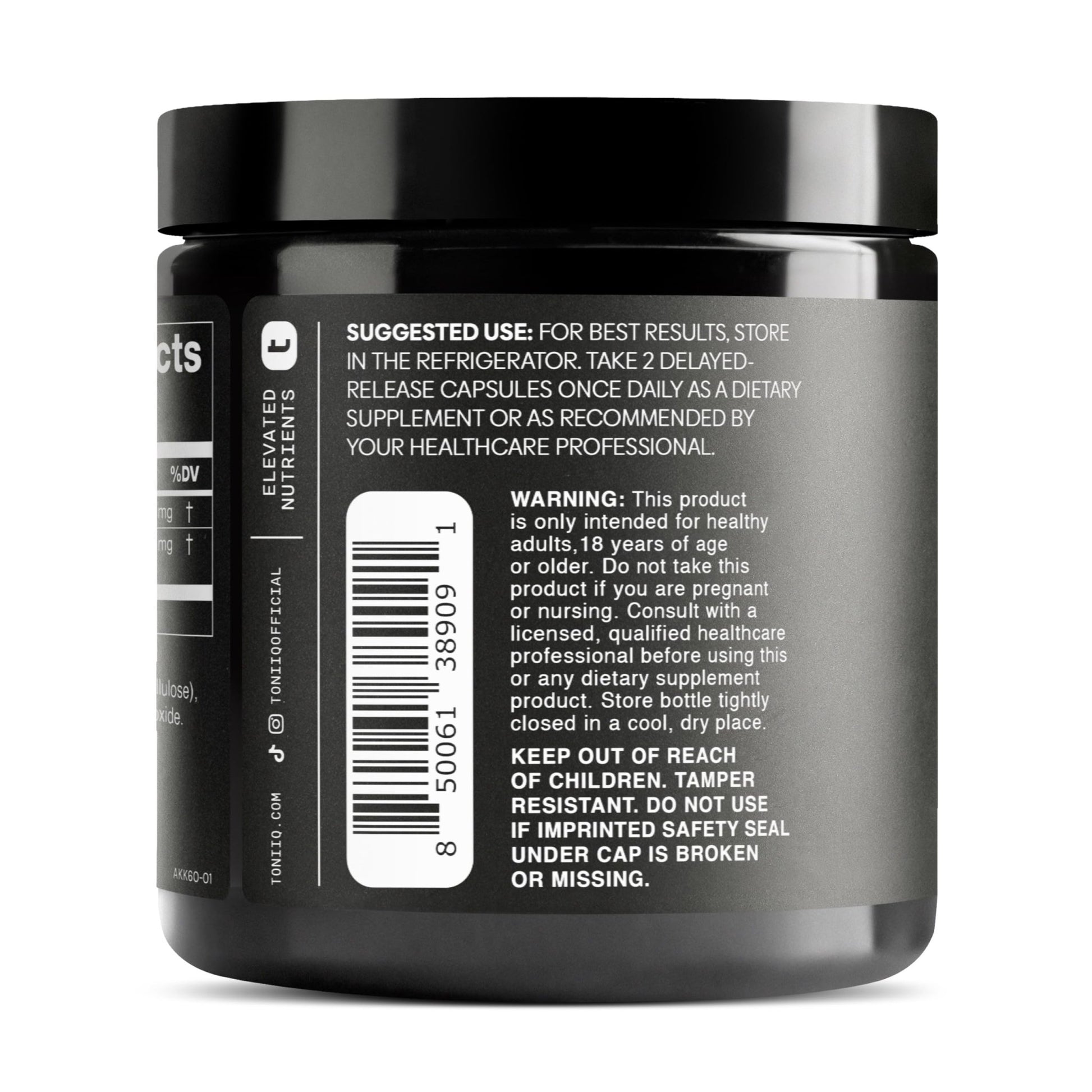 Toniiq Akkermansia Probiotic – 10 Billion TFU – Supports Gut Health & GLP-1 Activity - OzHealthStandard