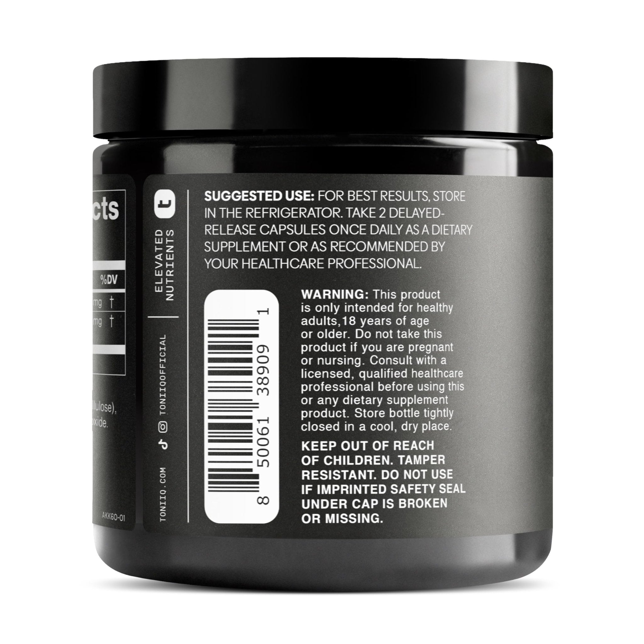 Toniiq Akkermansia Probiotic – 10 Billion TFU – Supports Gut Health & GLP-1 Activity - OzHealthStandard