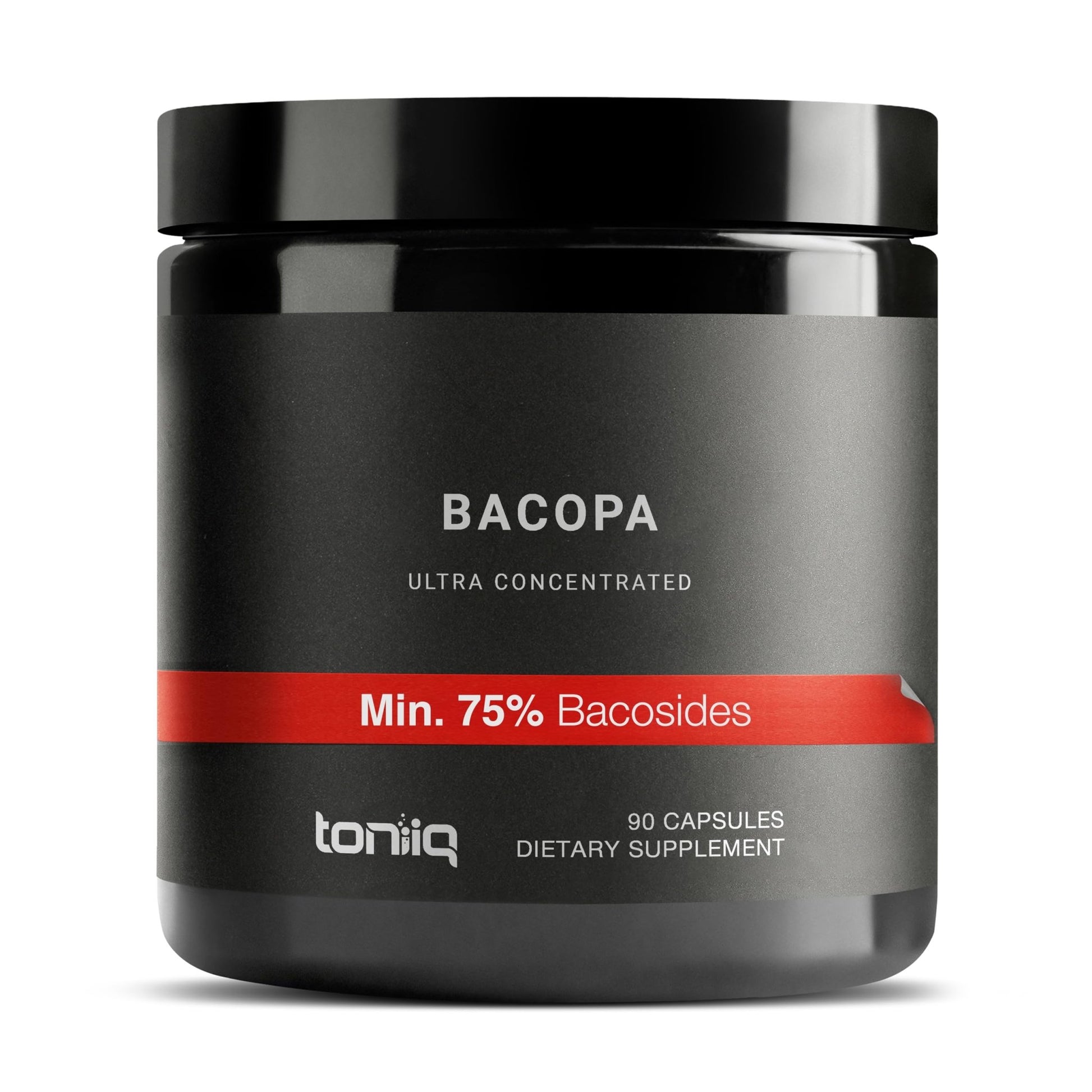 Toniiq Bacopa - Ultra High Potency 45:1 Extract with 75% Bacosides - Highly Concentrated - Third-Party Lab Tested - 90 Capsules - OzHealthStandard