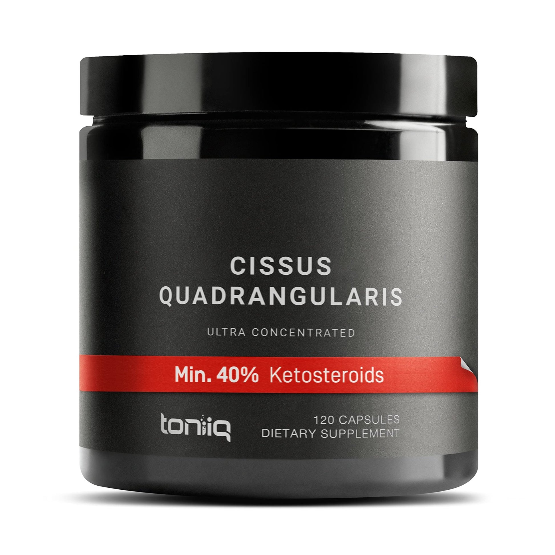 Toniiq Cissus Quadrangularis Capsules - Min. 40% Ketosteroids - Ultra High Strength Tendon and Joint Support Supplement - 1200mg Concentrated Cissus Extract - Wild Harvested in India - 120 Caps - OzHealthStandard