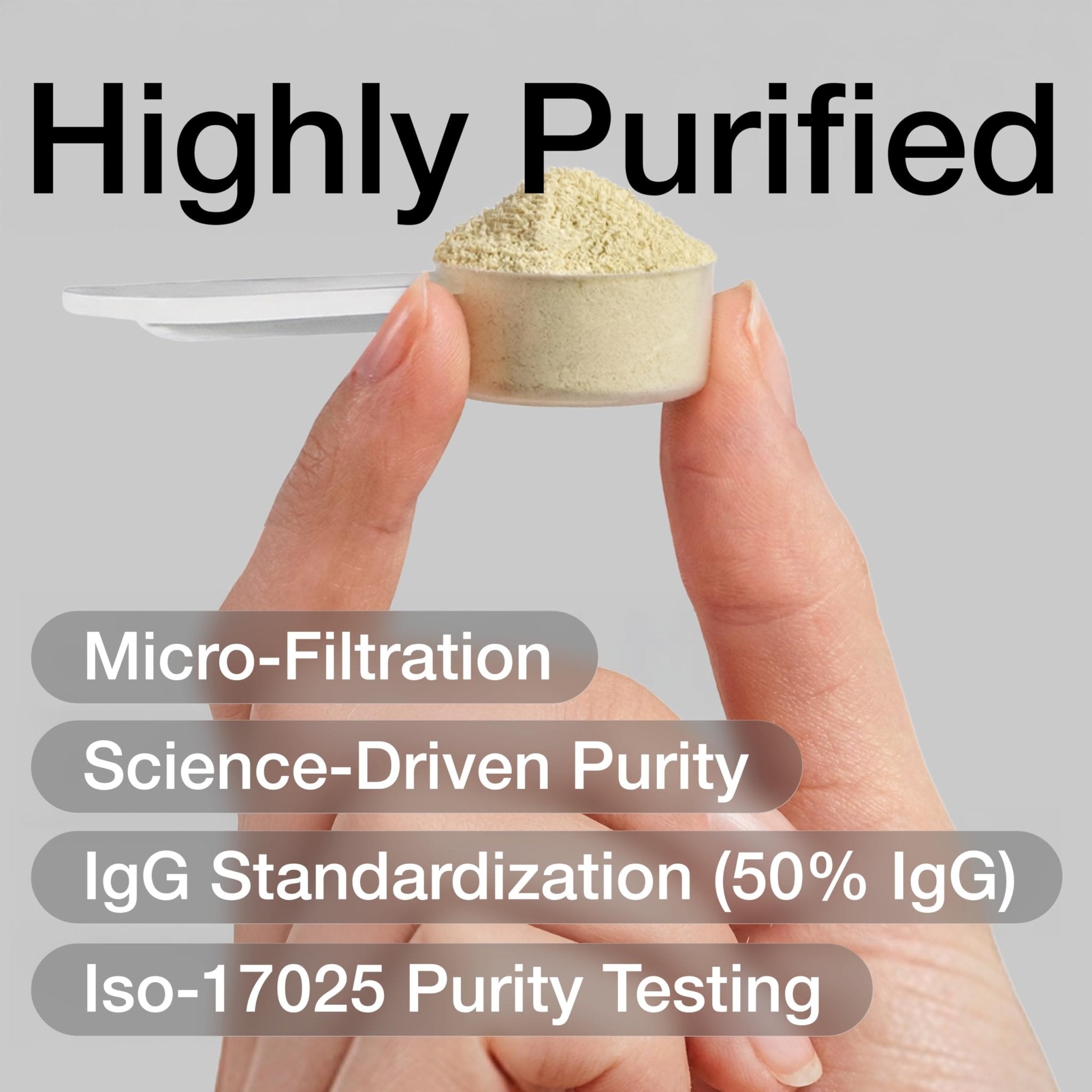 Toniiq Colostrum Powder – Ultra High Potency 50% IgG Concentrate – Farm-to-Jar Traceable French Colostrum – Microfiltered for Purity – Third-Party Lab Verified – 30 Servings - OzHealthStandard