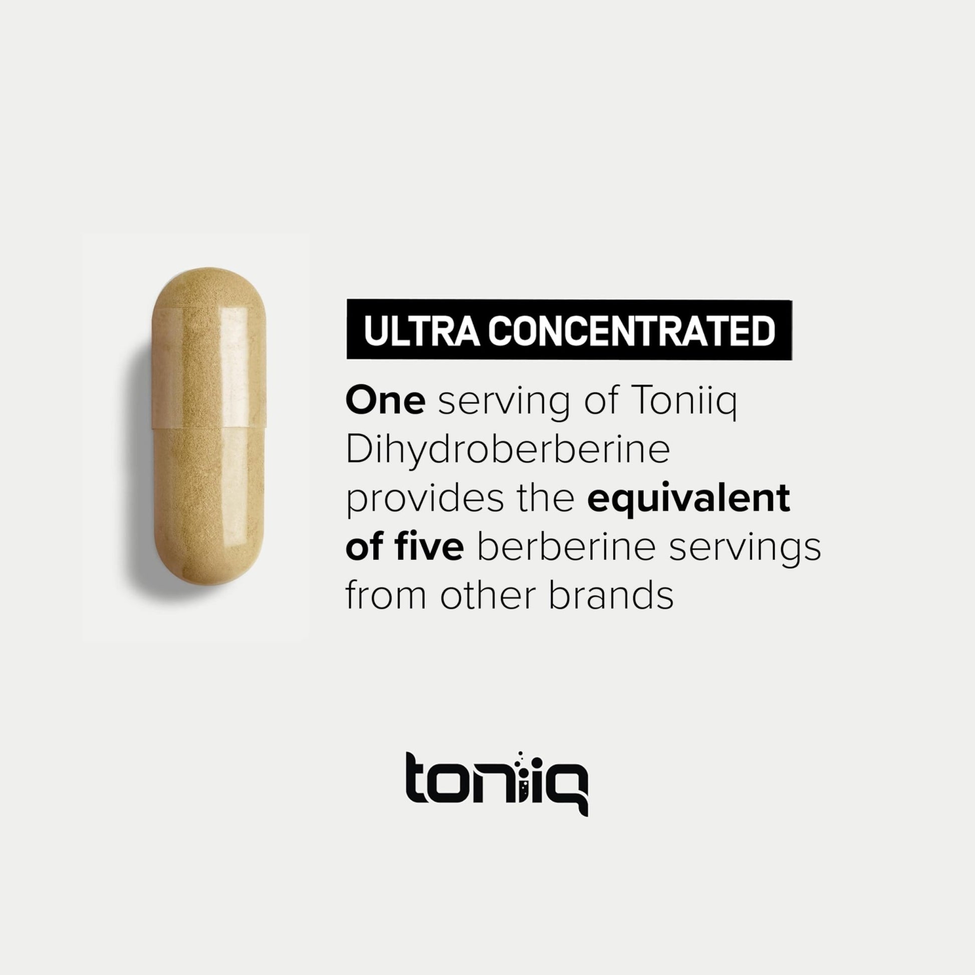 Toniiq Dihydroberberine Supplement - Ultra High Potency 1,000mg Formula with GlucoVantage, 10:1 Ceylon Cinnamon & 50:1 Milk Thistle - Third-Party Lab Tested - OzHealthStandard