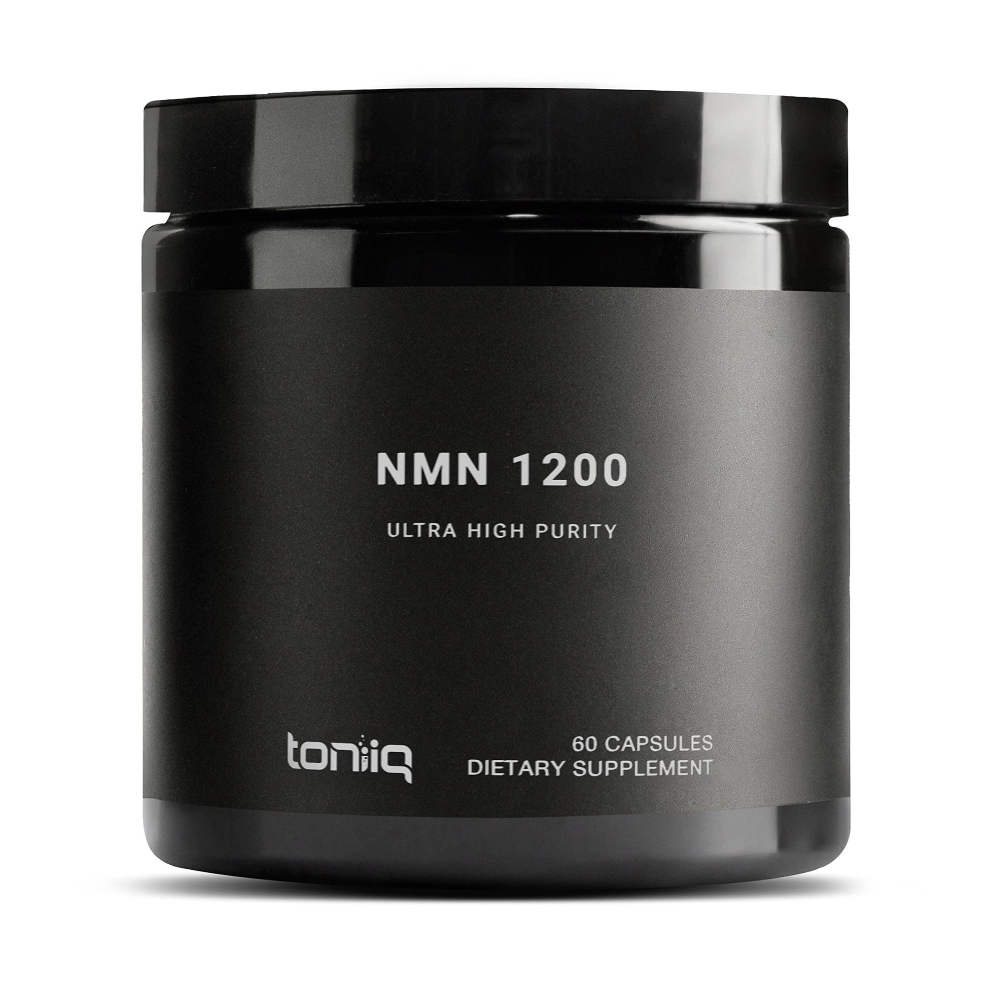 Toniiq NMN Supplement 1200mg - Third Party Tested Stabilized Capsules - 98% Highly Purified for NAD + - 60 Capsules Nicotinamide Mononucleotide Booster Supplement - OzHealthStandard