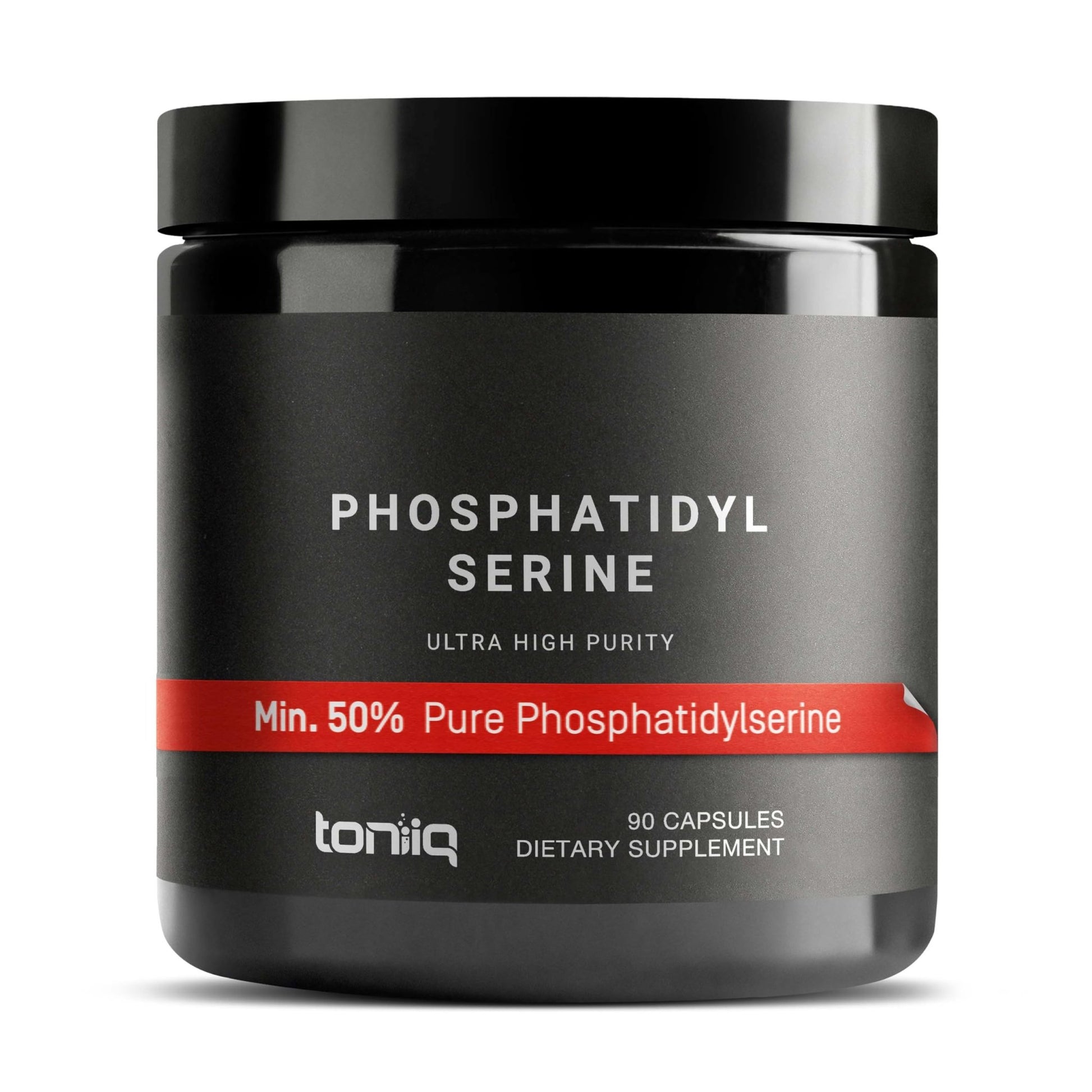 Toniiq Phosphatidylserine - 400mg Formula - World’s First 50% Purity - Highest Purity in the US - Soy Free Phosphatidylserine Supplement - OzHealthStandard