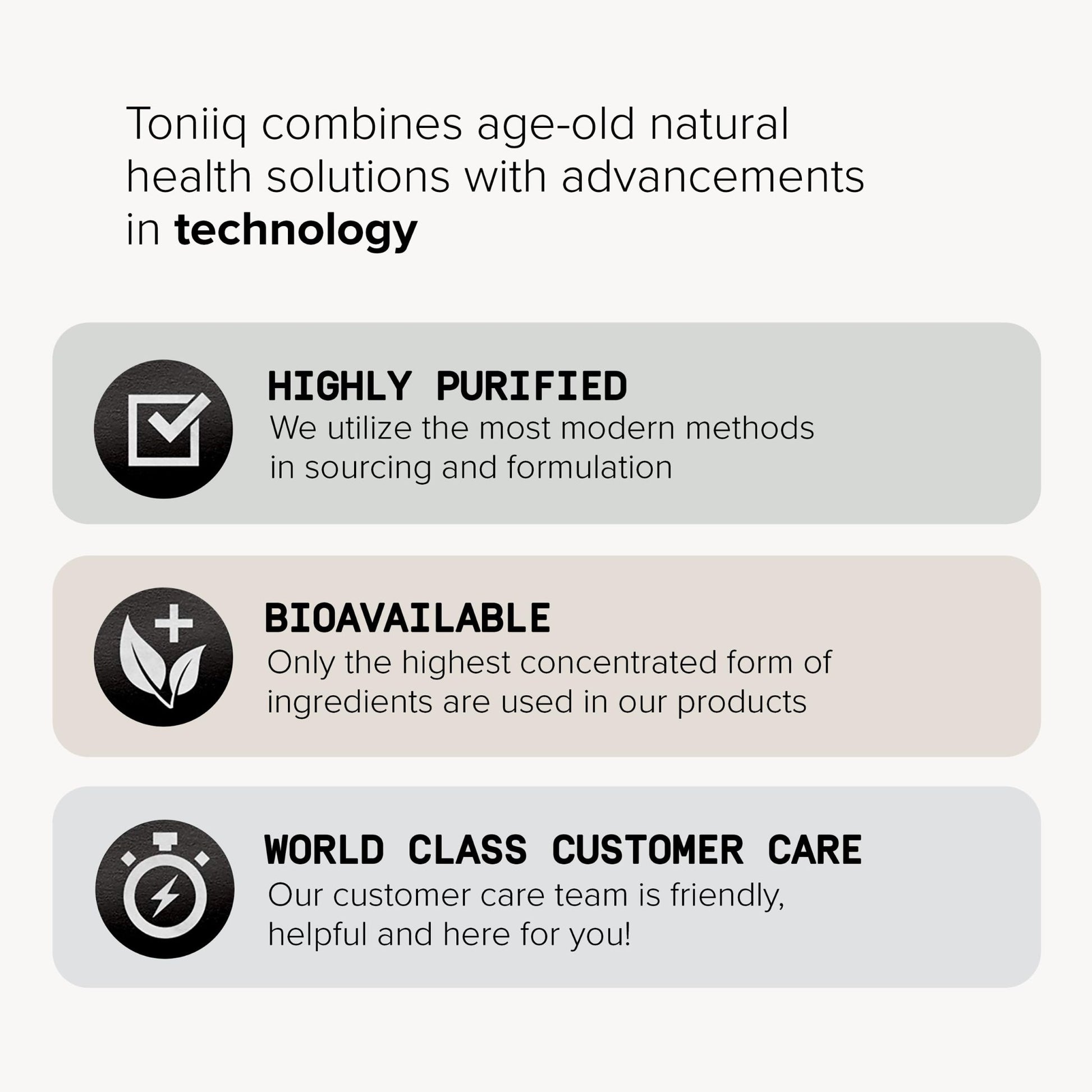 Toniiq Triple-Strength 600mg Rhodiola Rosea - 120 Capsules - 5% Salidroside Concentrated Extract - Highly Purified and Bioavailable - OzHealthStandard